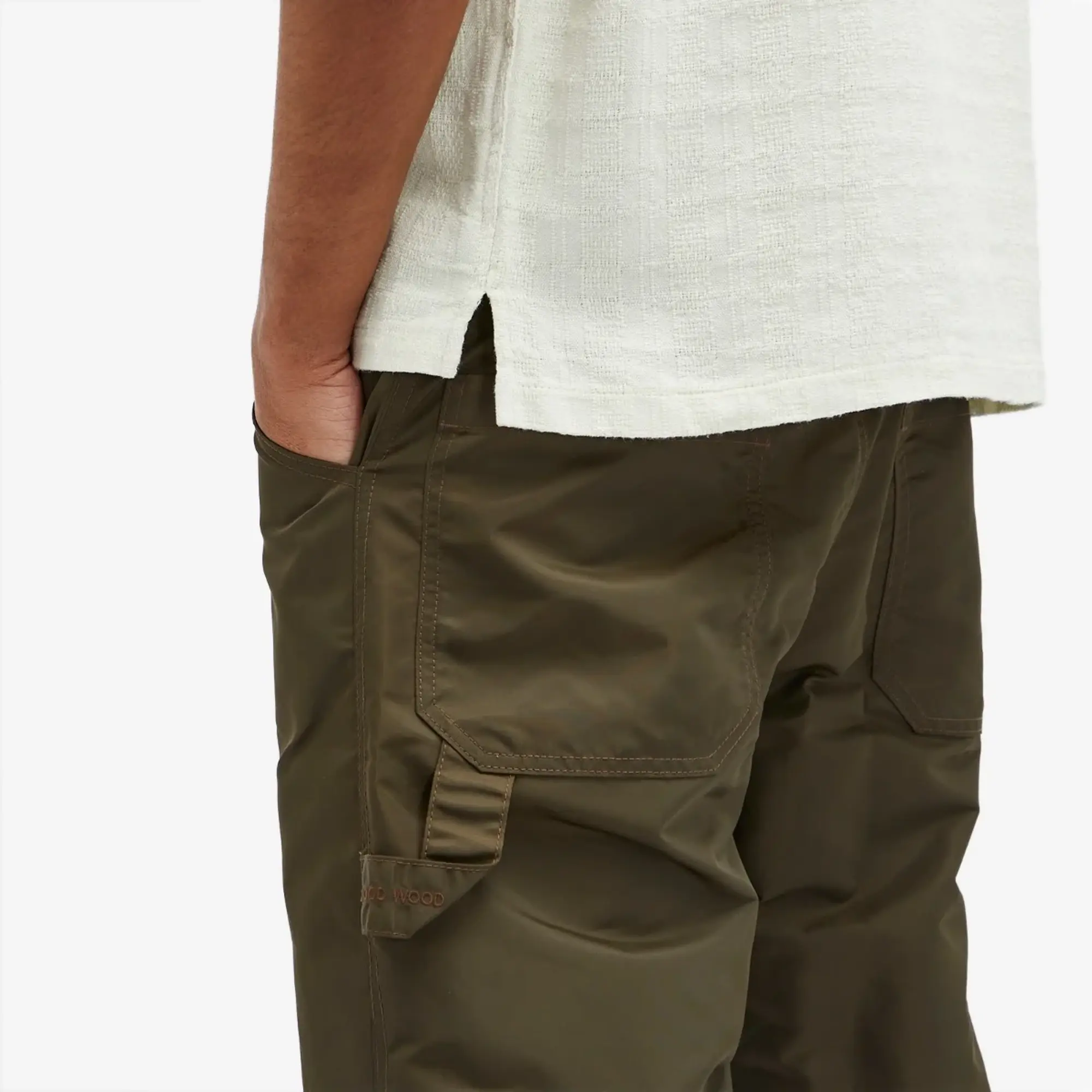 Wood Wood Men's Robbie Carpenter Shorts Dark Army
