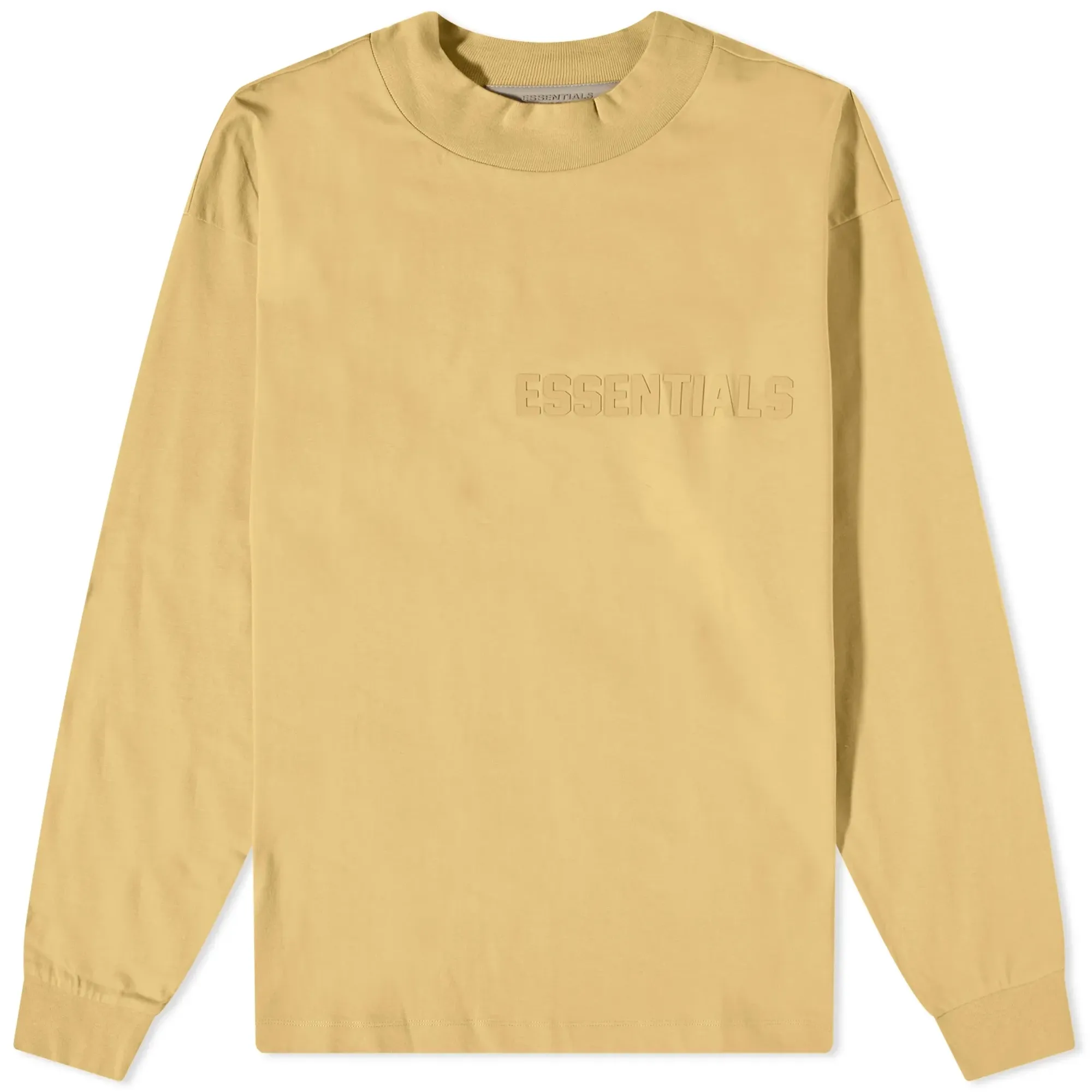 Fear of God ESSENTIALS Men's Long Sleeve T-Shirt Light Tuscan