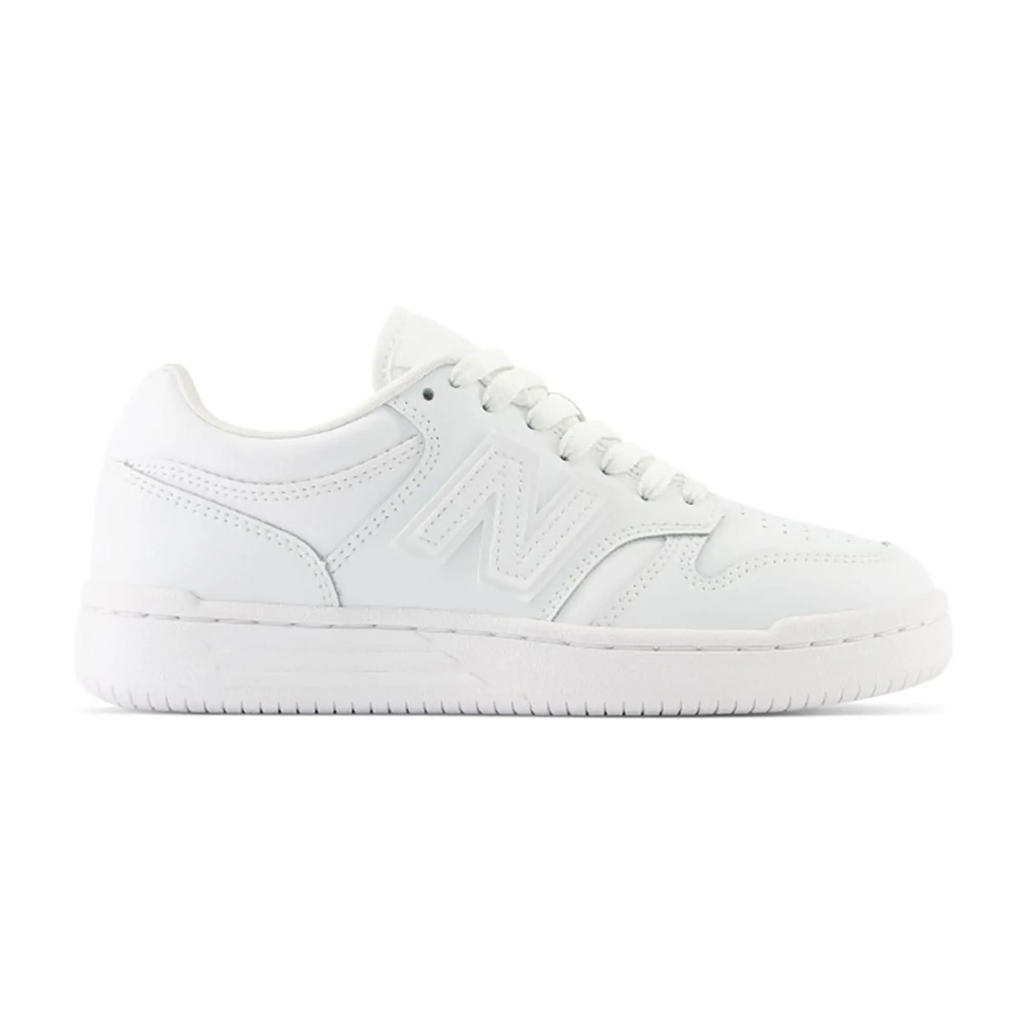 New Balance white 480 Youth trainers