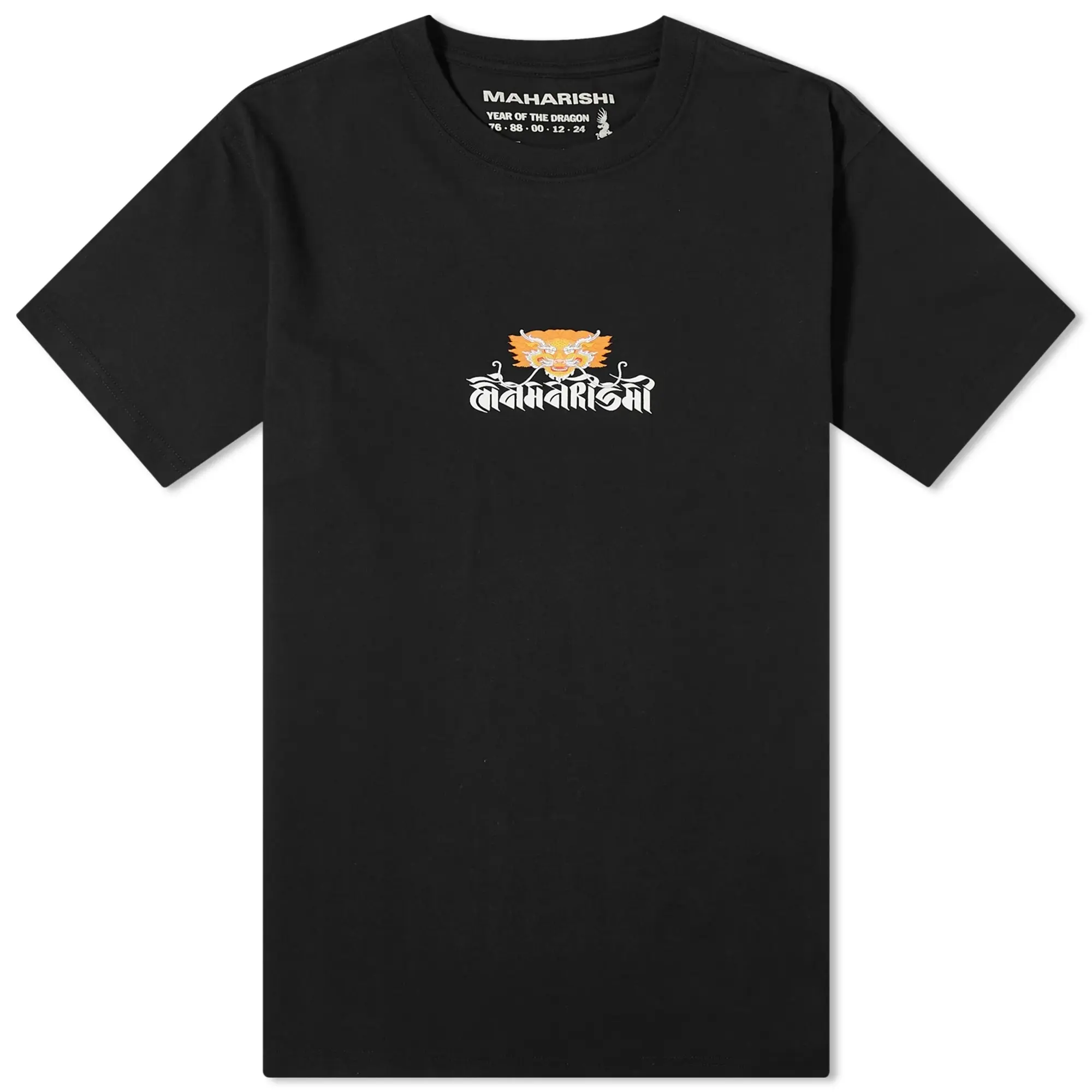 Maharishi Men's Tashi Mannox Abundance Circle T-Shirt Black