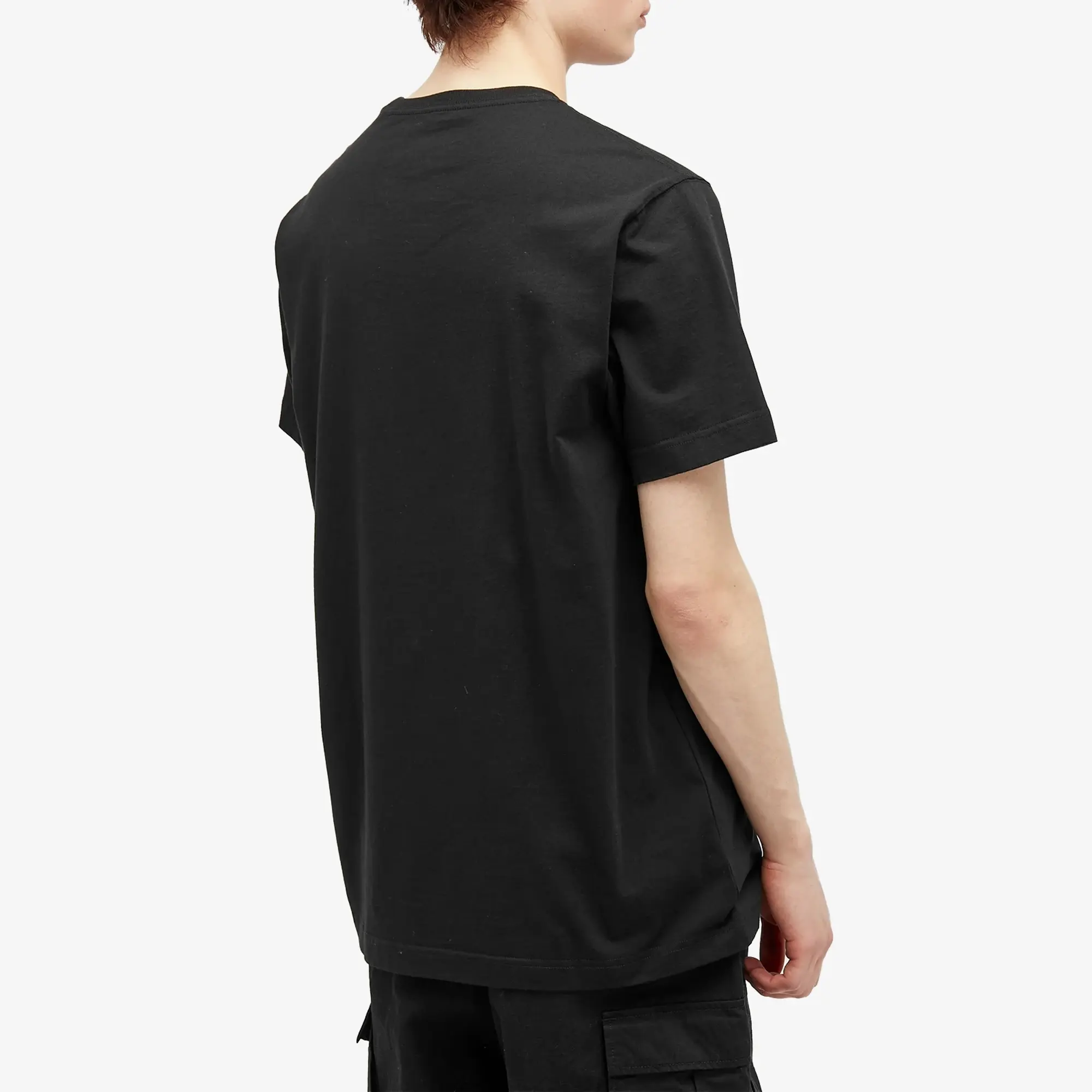 Maharishi Men's Tiger Fur Calligraphy T-Shirt Black