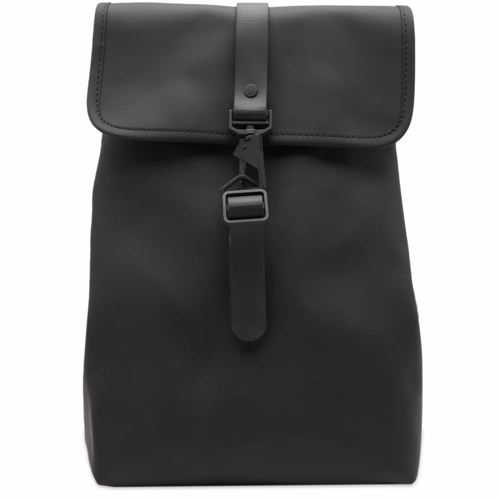Rains Bucket unisex waterproof backpack in black