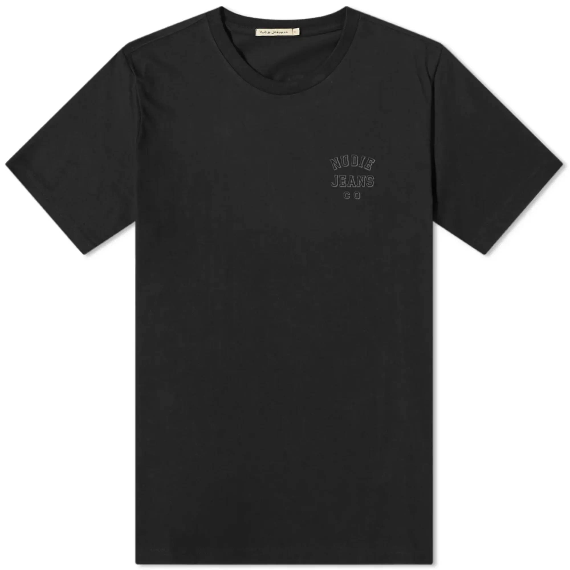 Nudie Jeans Co Nudie Roy Logo T-Shirt Black