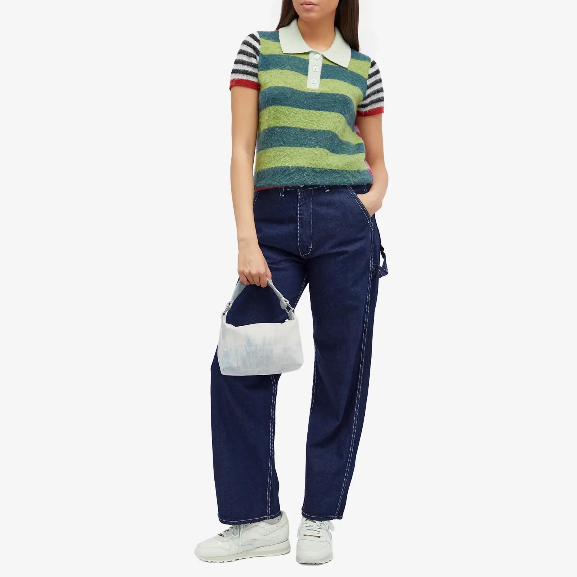 Beams Boy Women's 12oz Denim Painter Pant Indigo