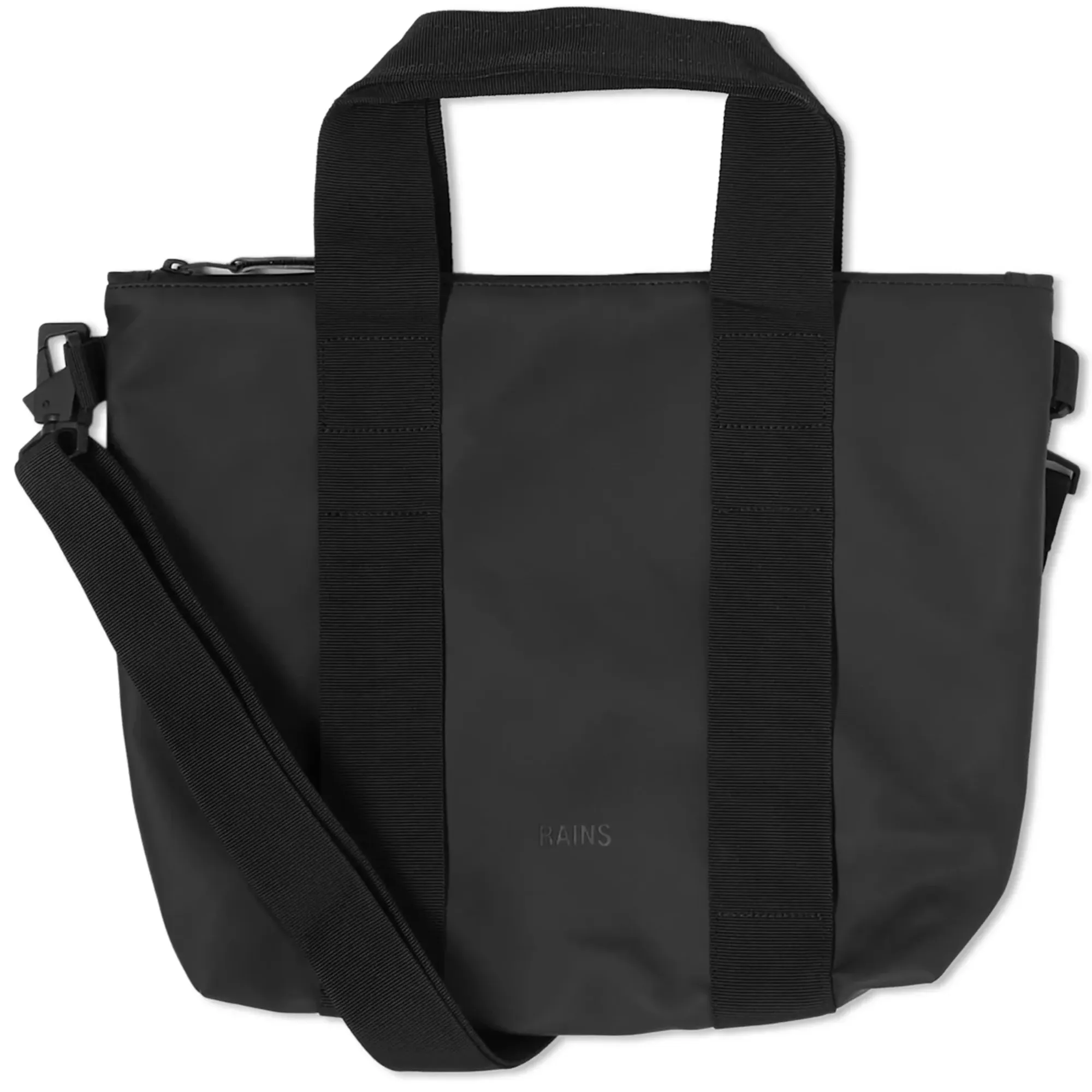 Rains Women's Tote Bag Micro Black