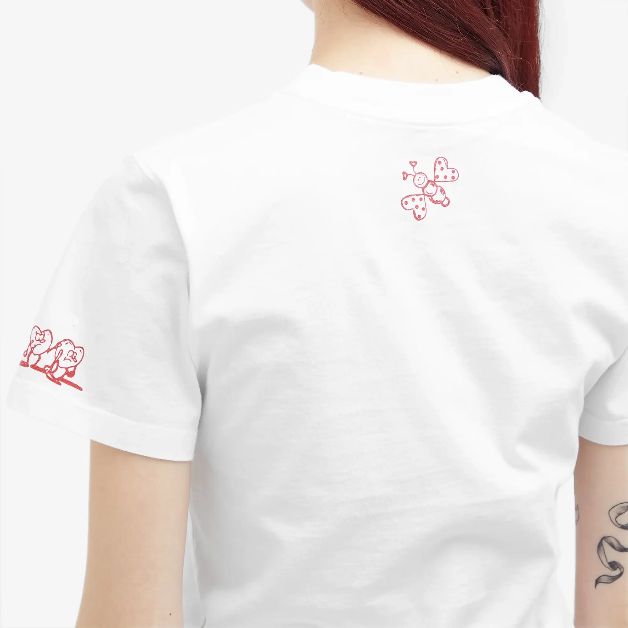 Ottolinger Women's Shrunken T-Shirt White