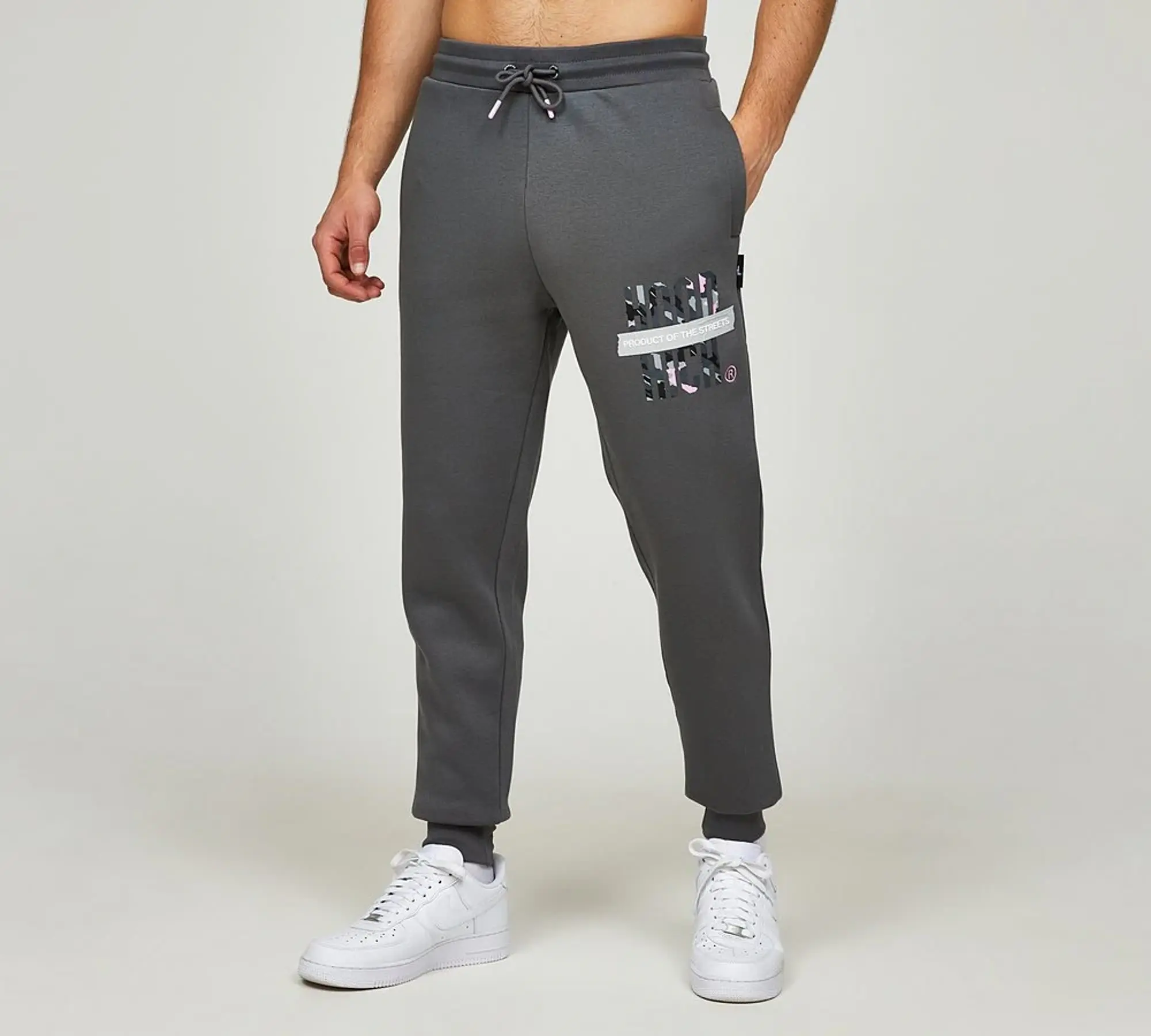 Hoodrich OG Territory Fleece Jogger - Grey - Size XS - Grey