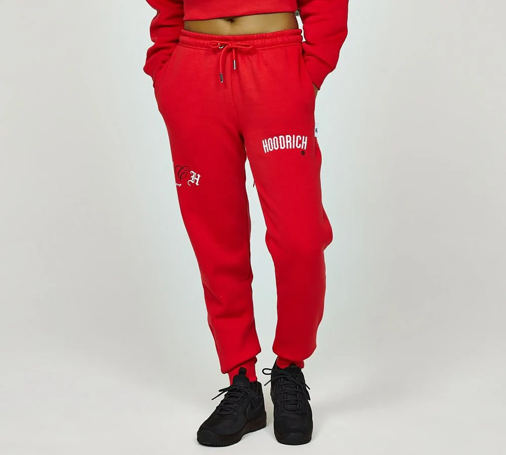 Hoodrich Womens OG Calor Fleece Pant - Red - Size XL - Red