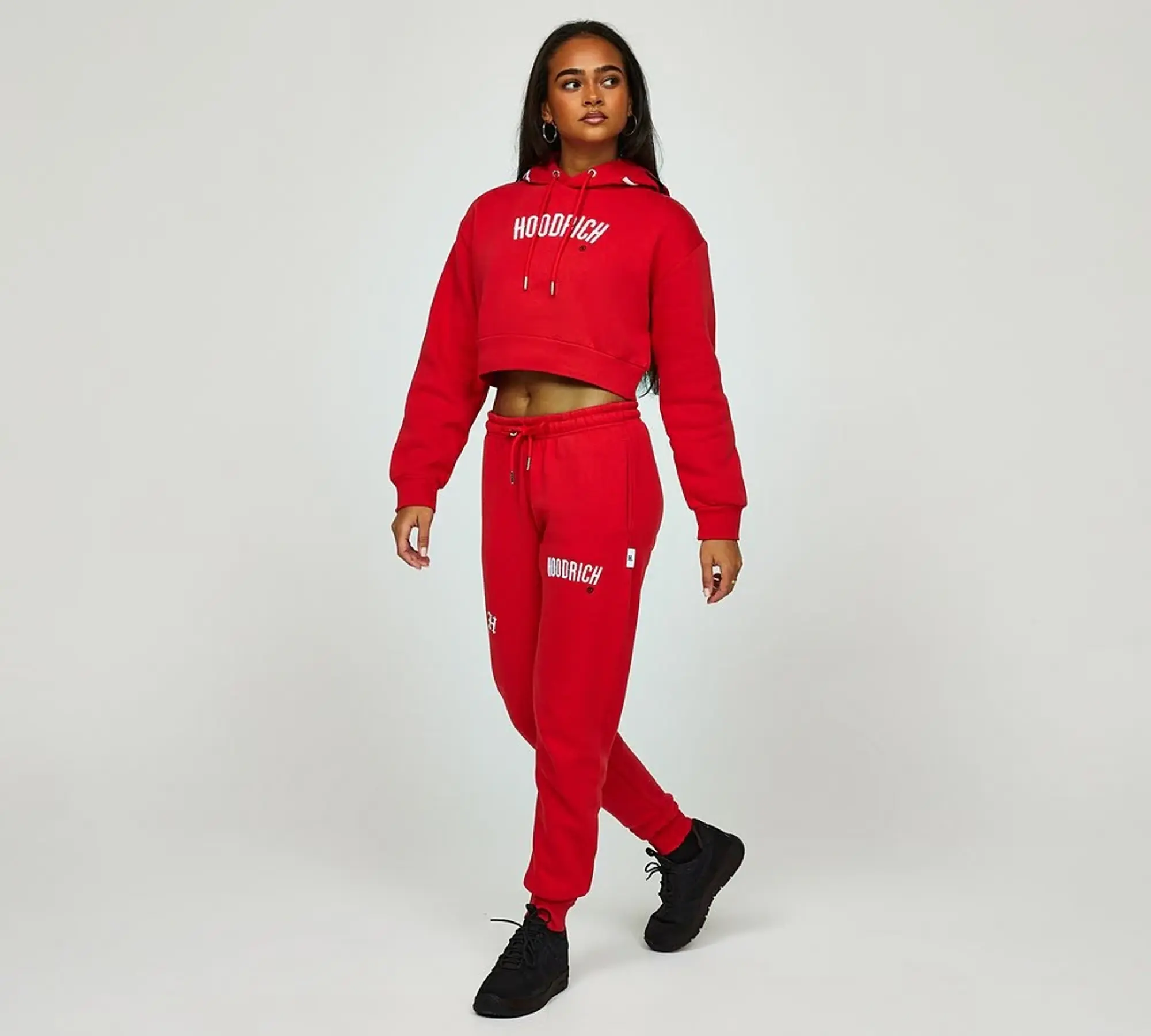 Hoodrich Womens OG Calor Fleece Pant - Red - Size XL - Red