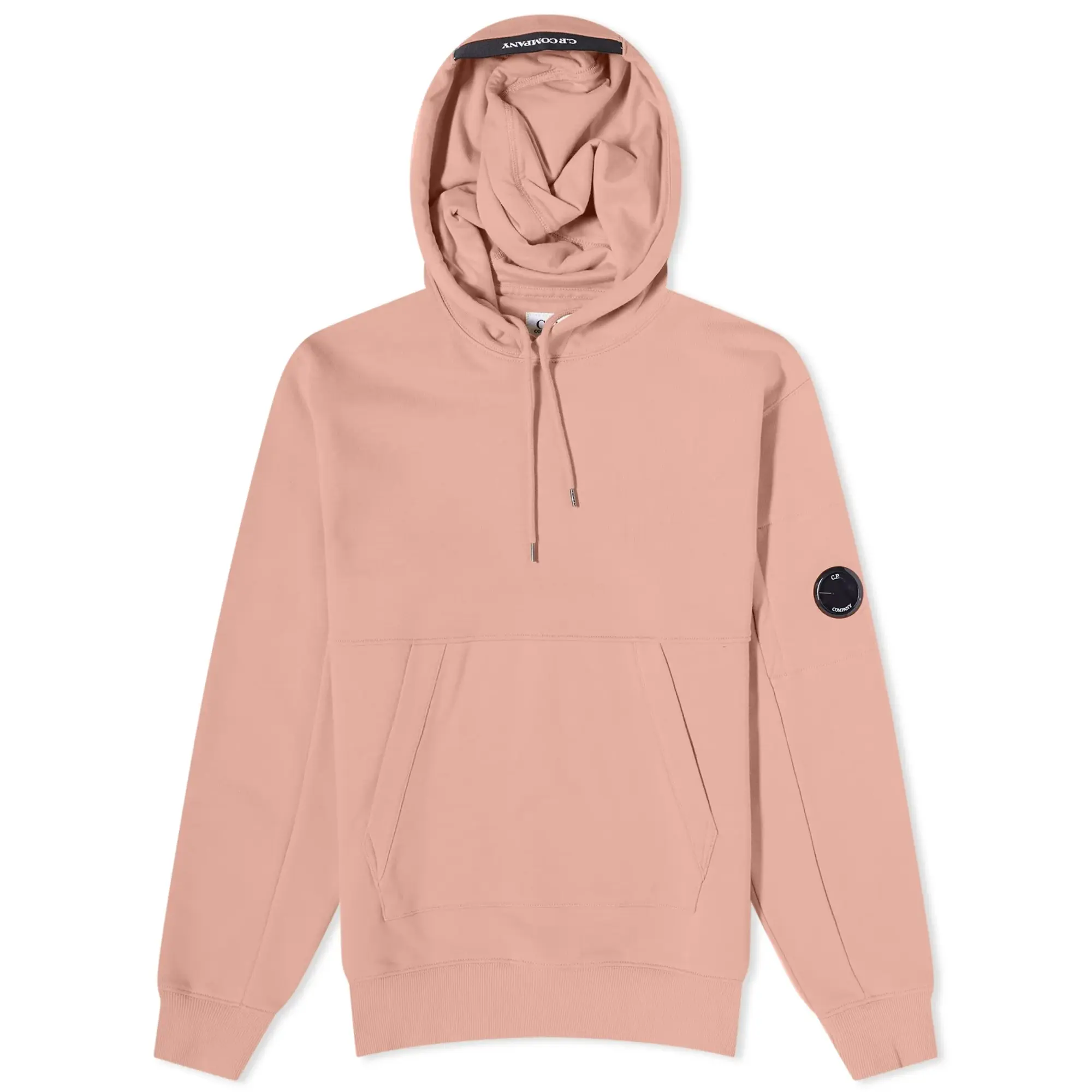 C.P. Company Daigonal Raised Fleece Lens Hoodie