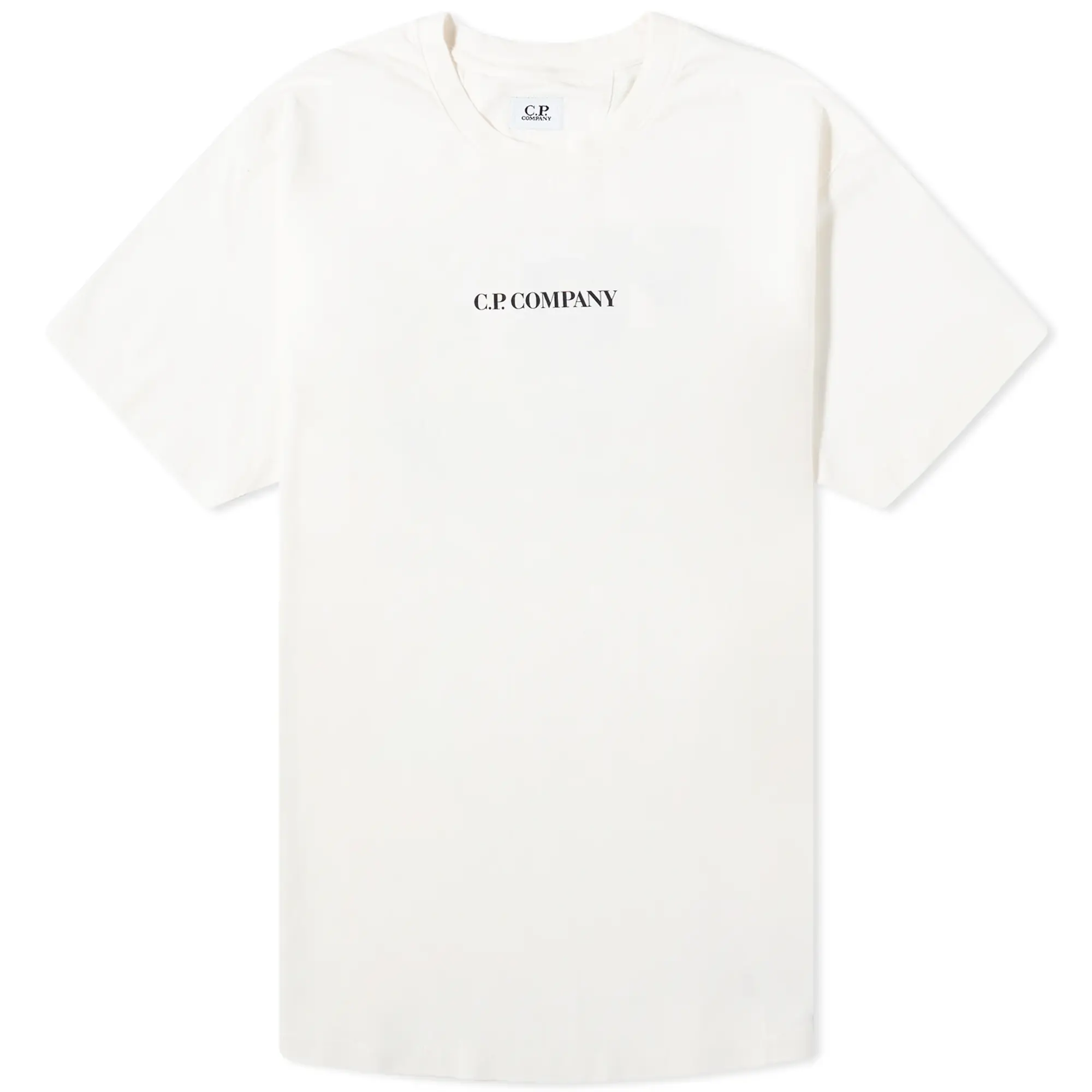 C.P. Company Men's Logo Detail T-Shirt Gauze White