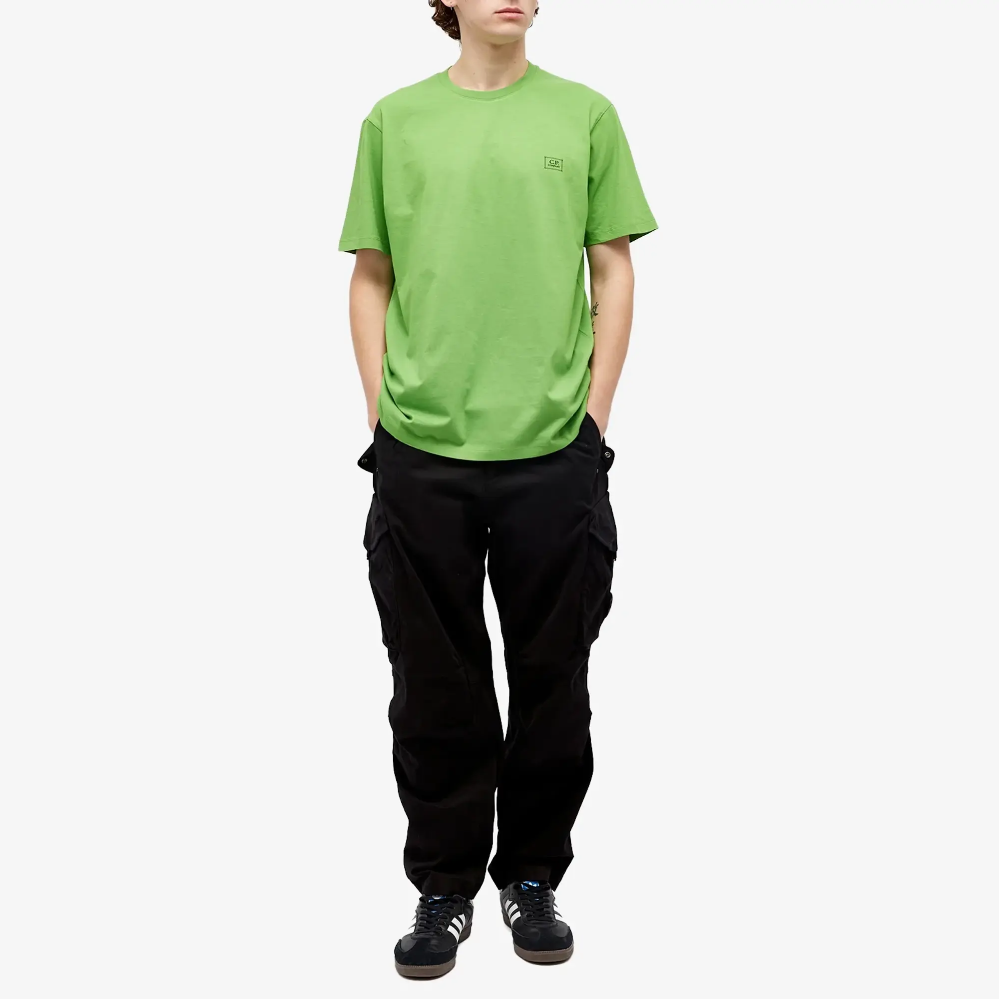 C.P. Company Men's Logo Detail T-Shirt Classic Green