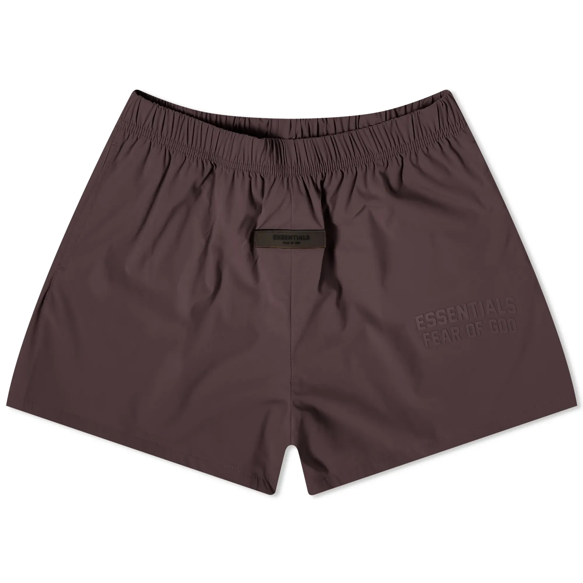 Fear of God ESSENTIALS Women's Running Shorts Plum