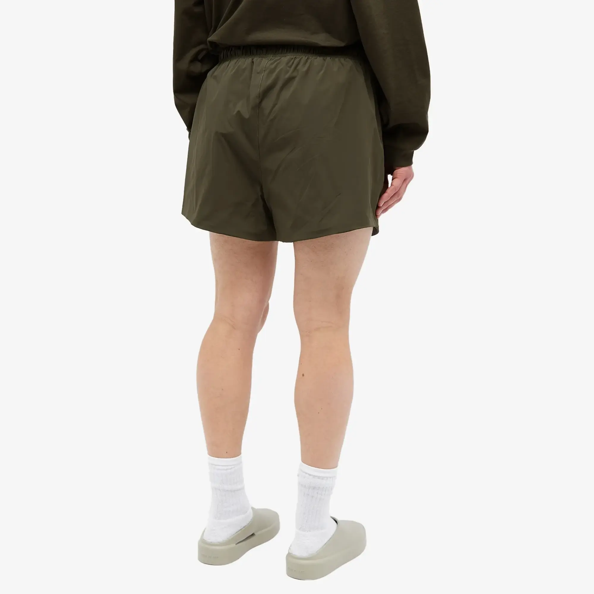 Fear of God ESSENTIALS Men's Spring Nylon Running Shorts Ink