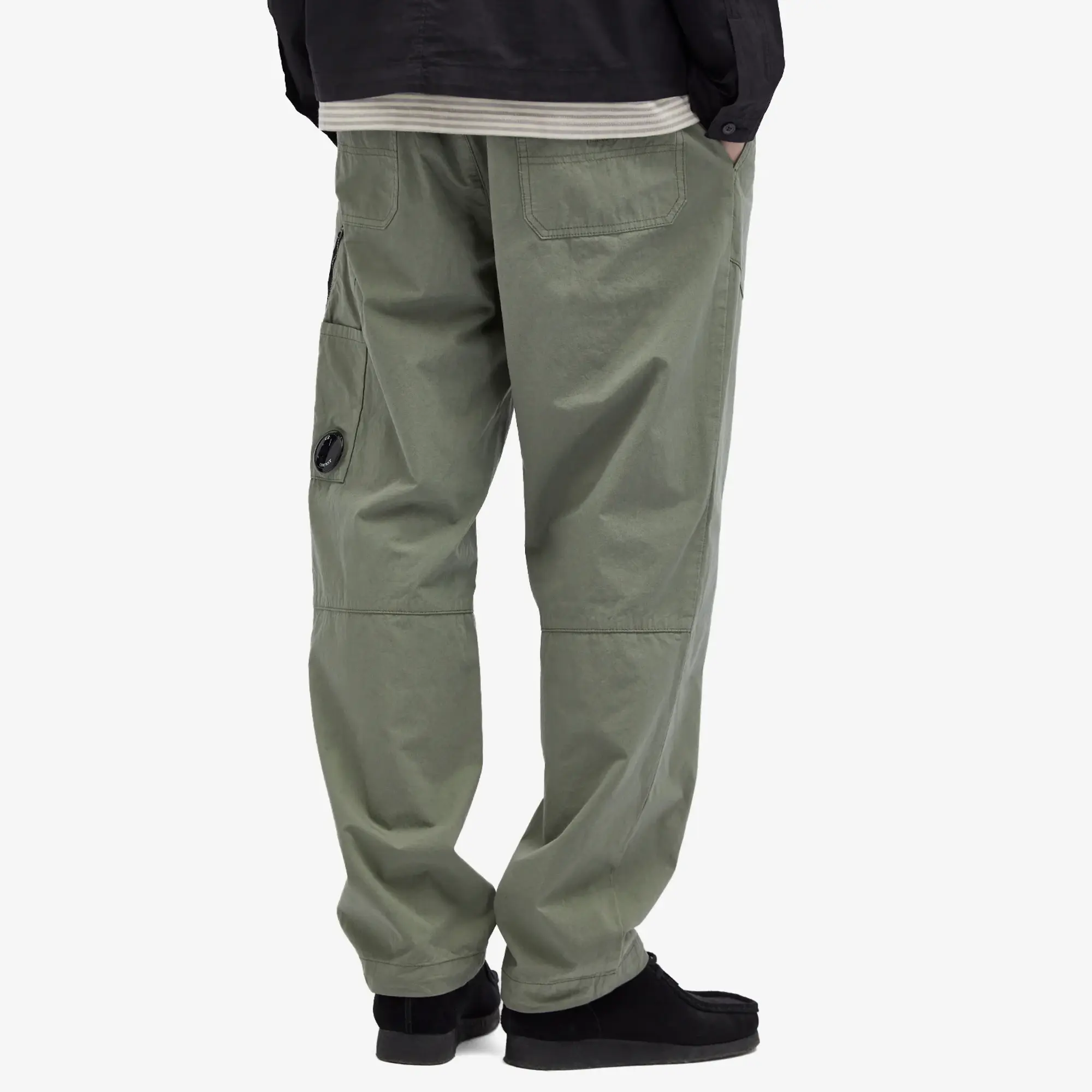 C.P. Company Men's Micro Reps Carpenter Trosuer Agave Green
