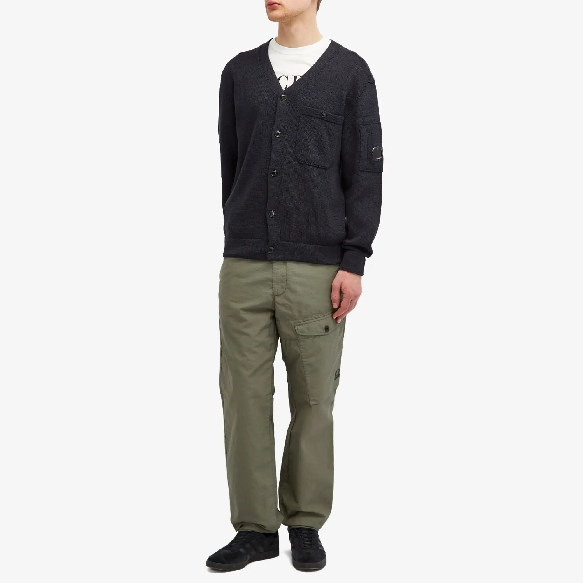 C.P. Company Men's Ottoman Trousers Agave Green