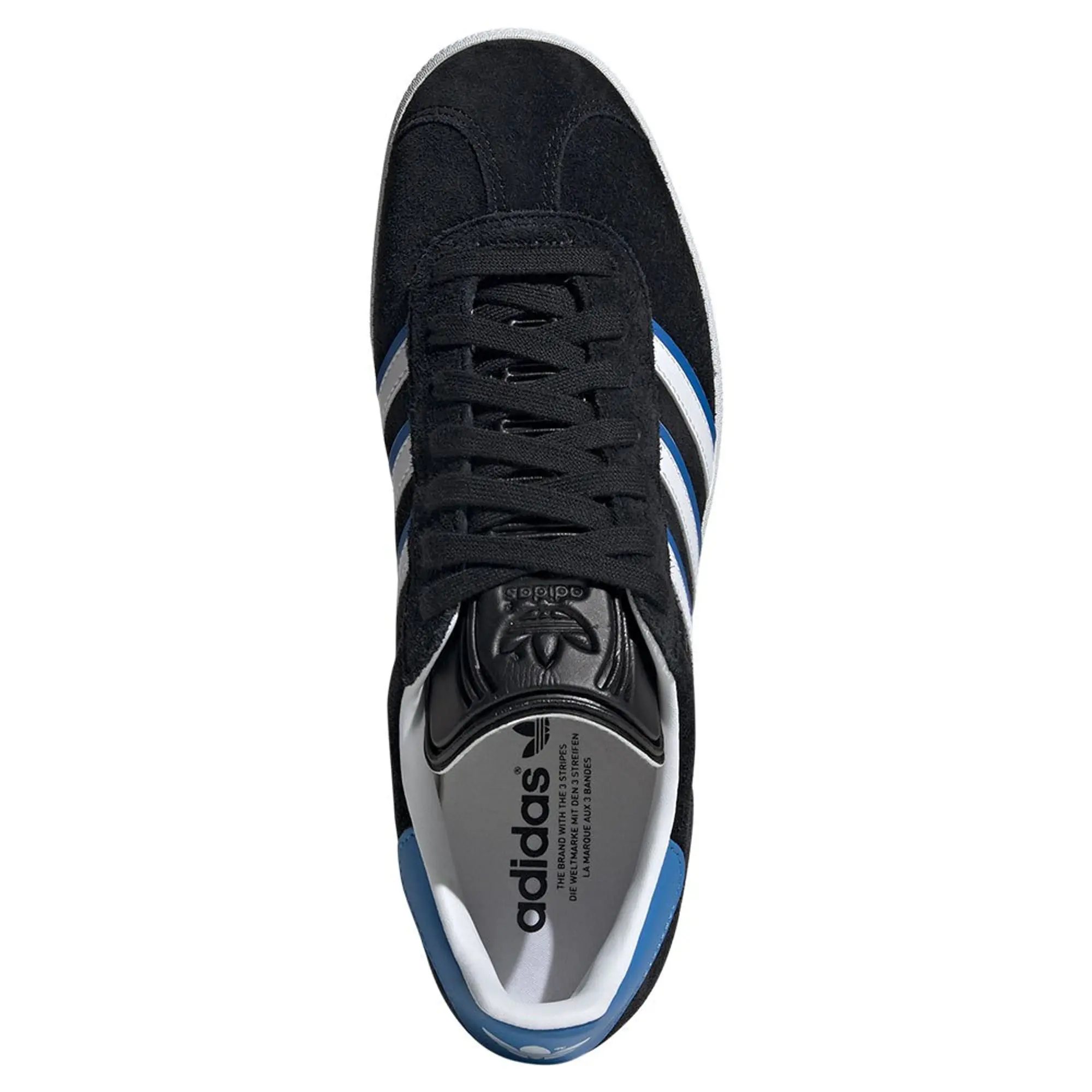 adidas Originals Gazelle Trainer - Black - Size 7 - Black