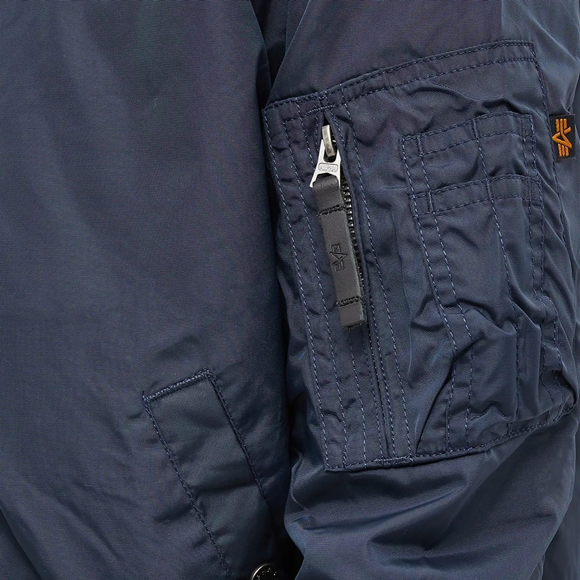 Alpha Industries Men's MA-1 TT Jacket Replica Blue