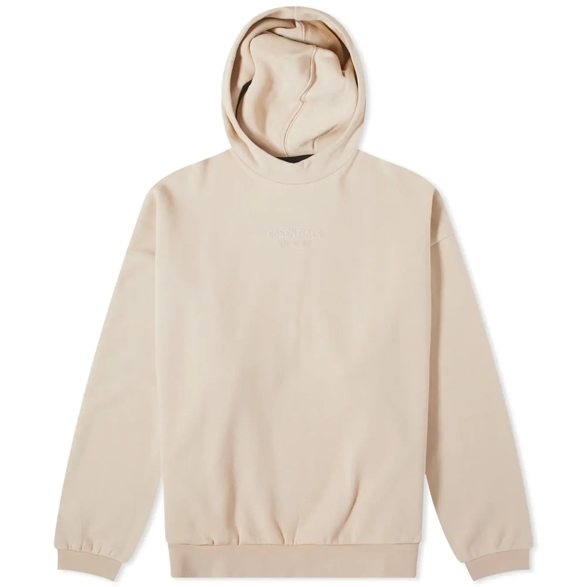Fear of God ESSENTIALS Men's Essential Hoodie Silver Cloud Fear of God ESSENTIALS Men's Essential Hoodie Silver Cloud