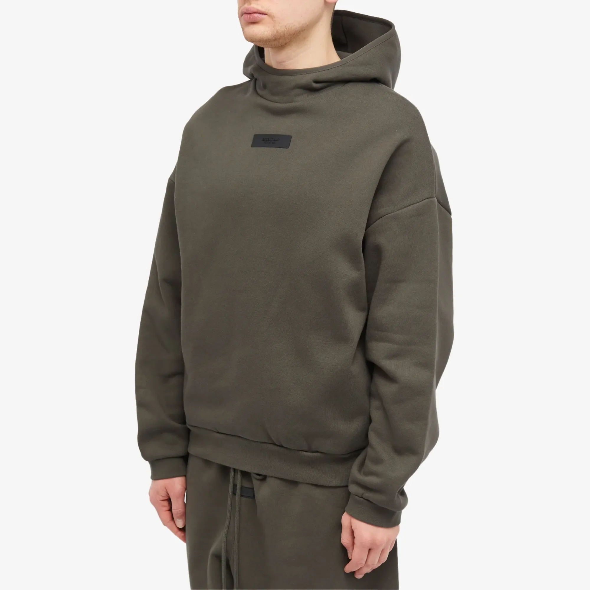 Fear of God ESSENTIALS Men's Spring Tab Detail Hoodie Ink ...
