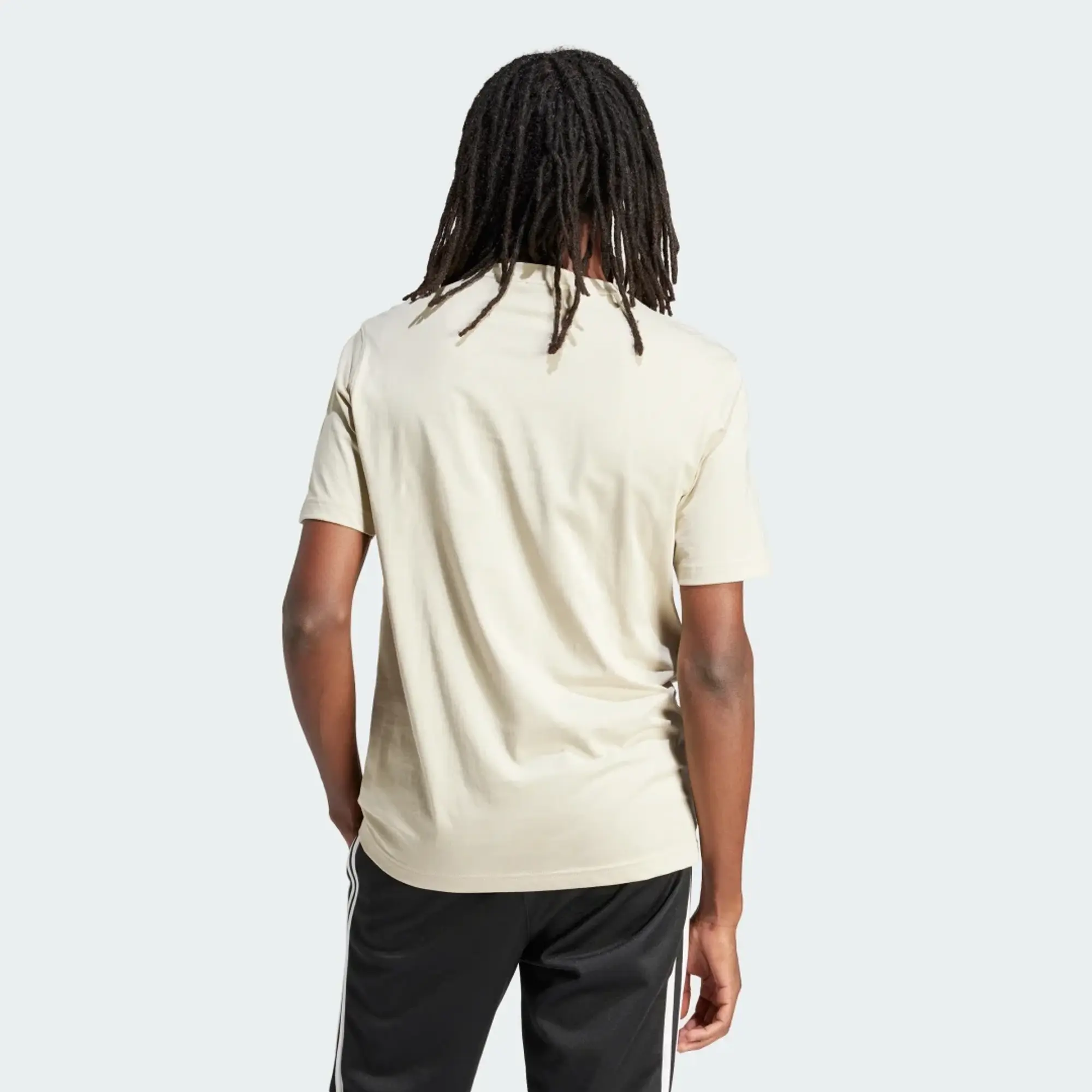 adidas Originals Essentials T-Shirt - Grey - Size XS - Stone