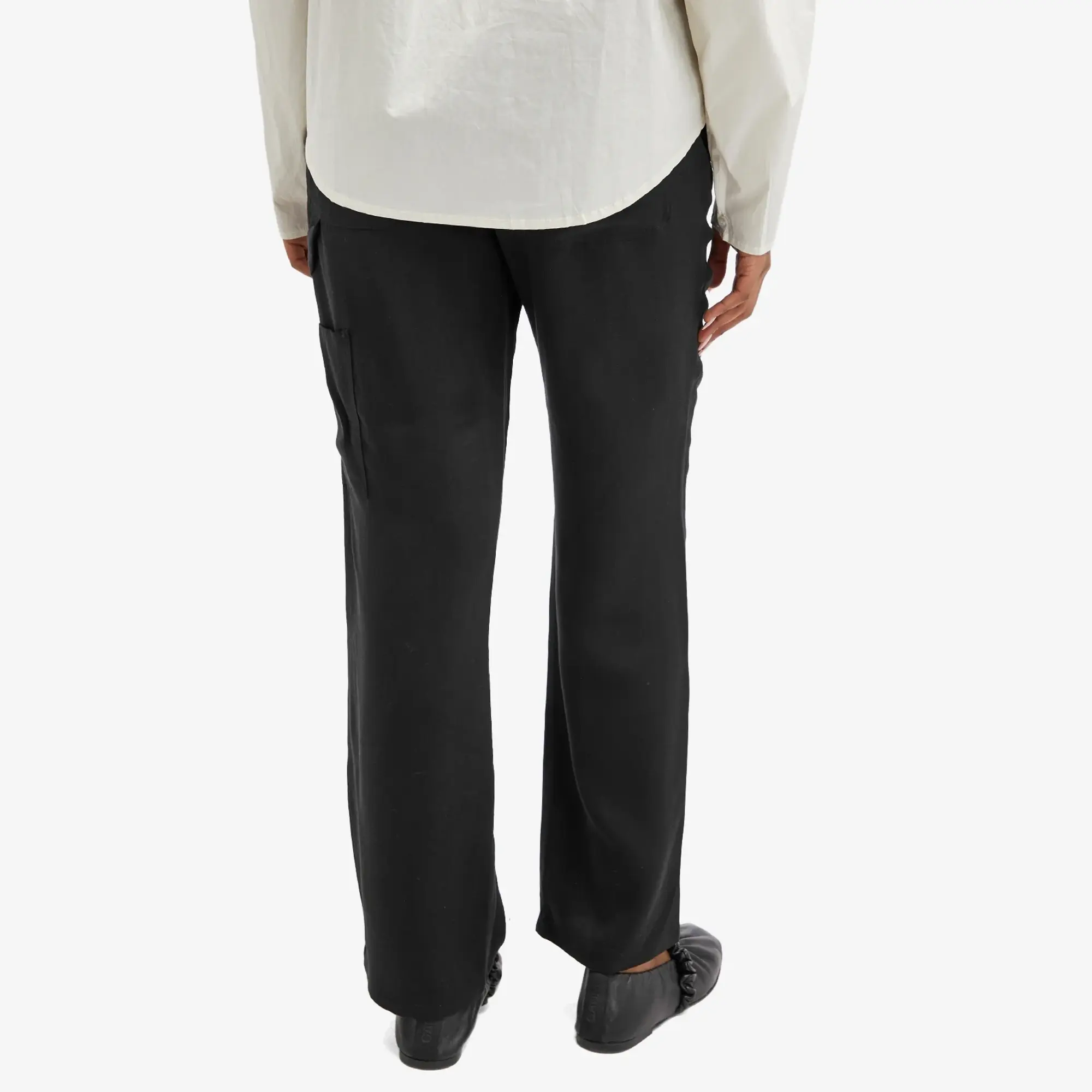 DONNI. Women's Twill Carpenter Pants Jet