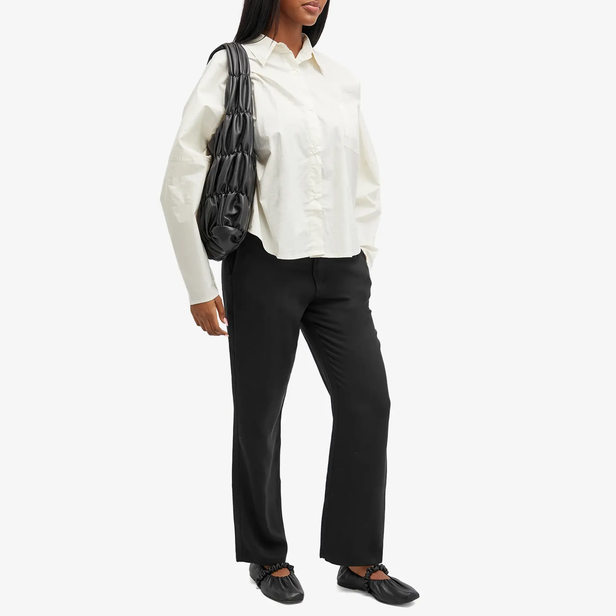 DONNI. Women's Twill Carpenter Pants Jet