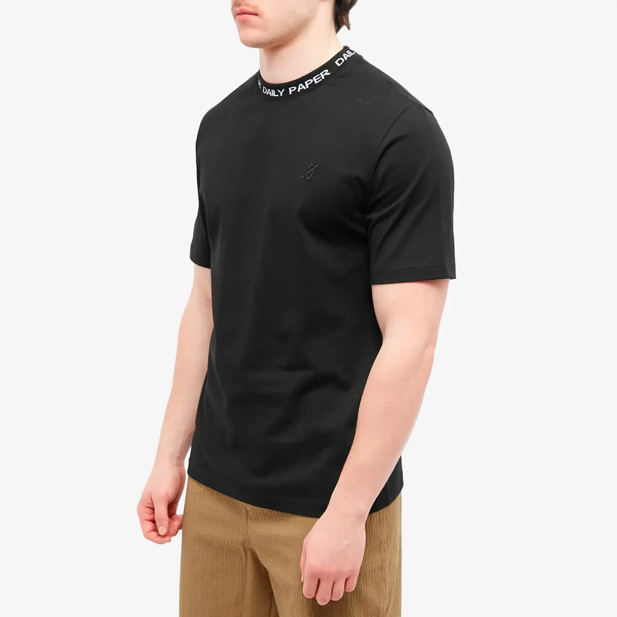 Daily Paper Erib Tee Men Shortsleeves Black