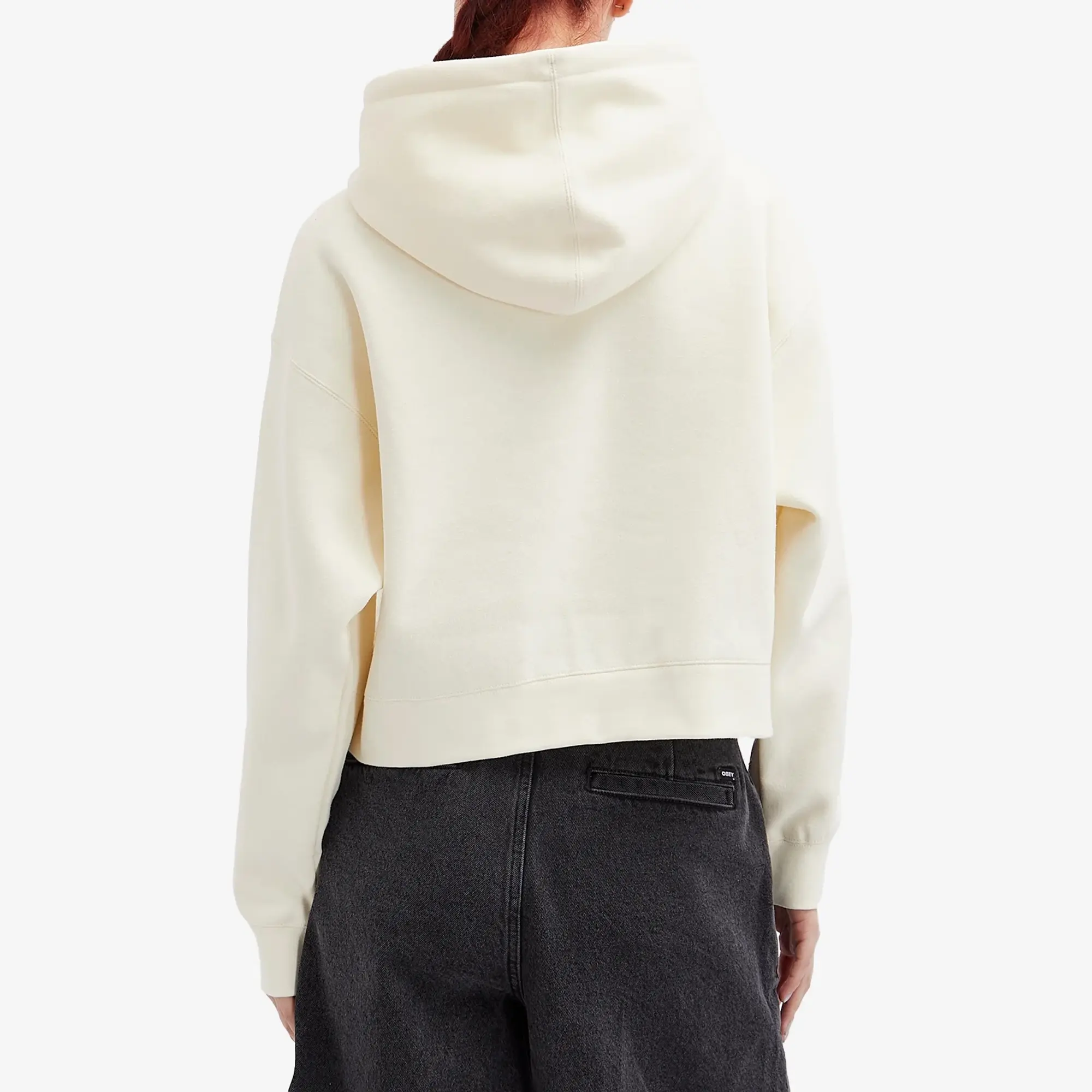 Obey Women's Rose Hoodie Unbleached