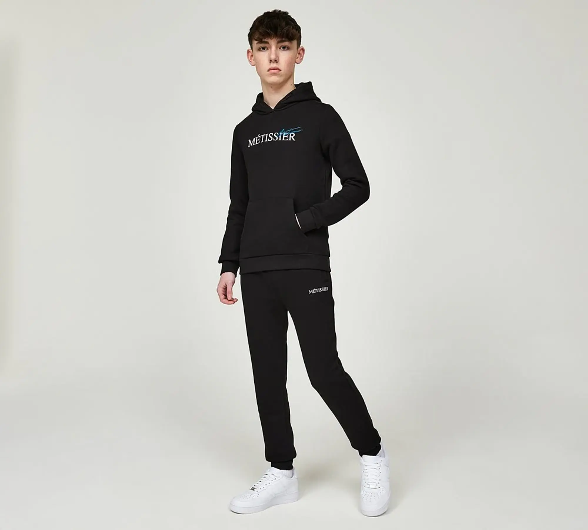 Métissier Junior Ivo Overhead Hoodie - Black - Size S/B - Black