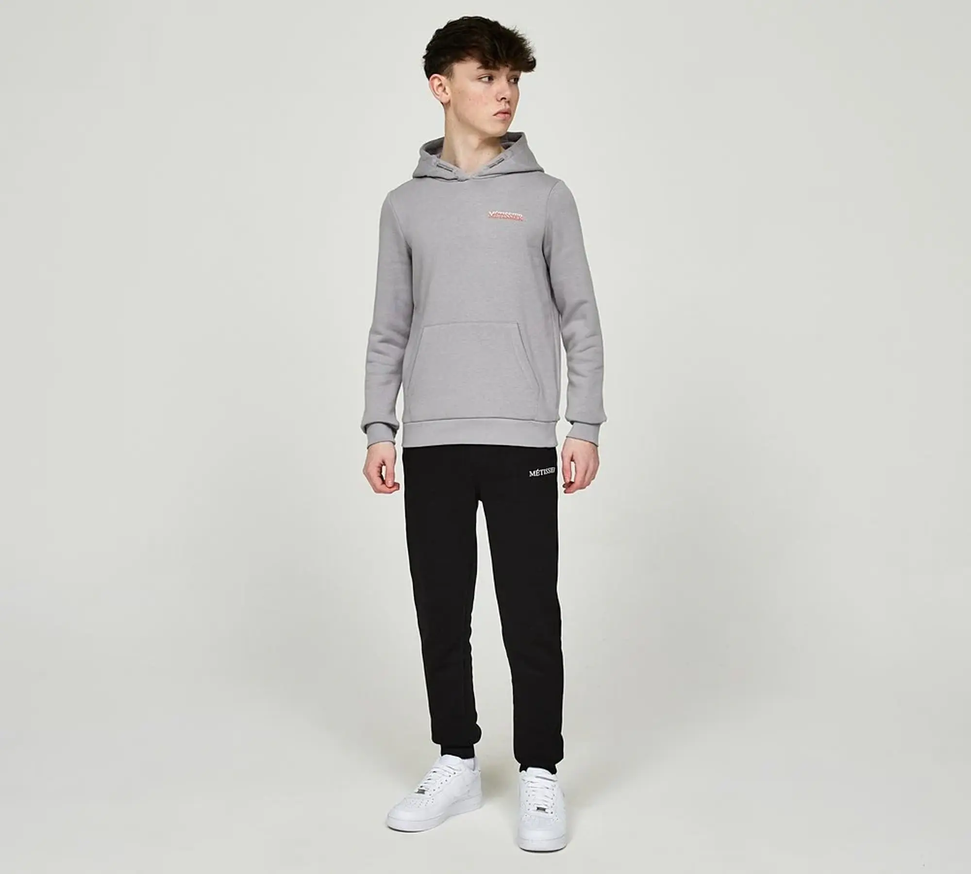 Métissier Junior Tate Overhead Hoodie - Grey - Size XL/B - Grey