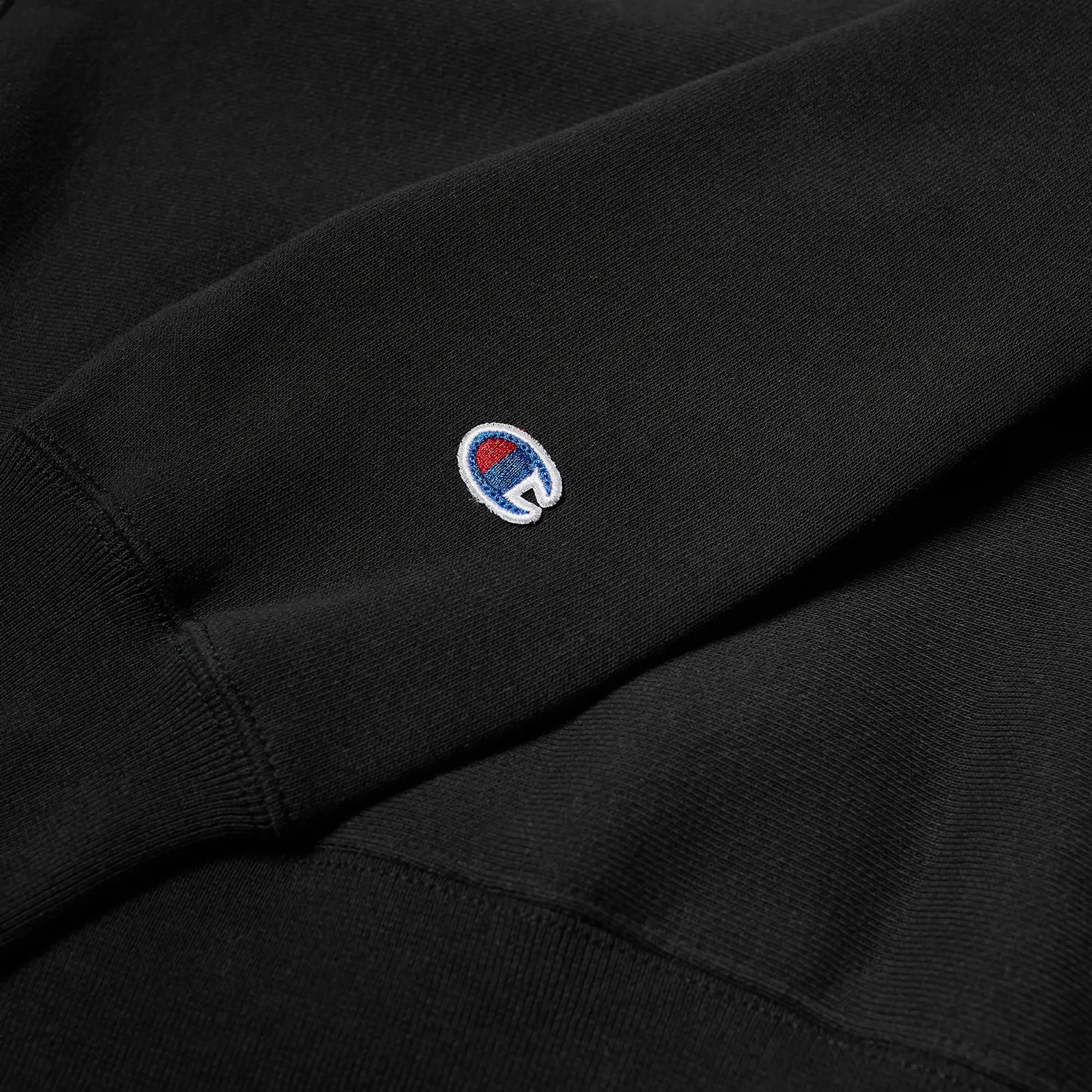 END. x Champion Reverse Weave Crew Sweat Black