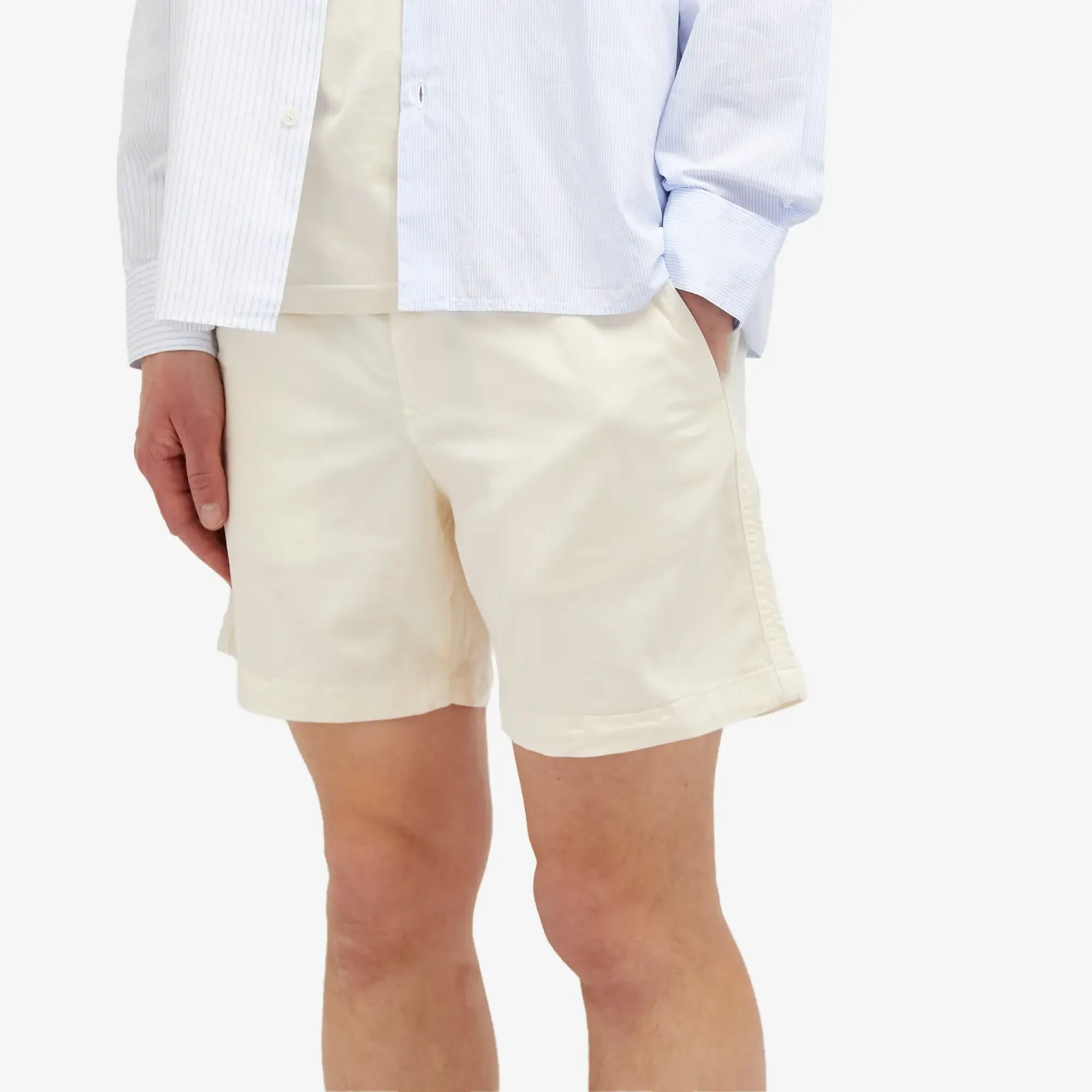 NN07 Men's Gregor Drawstring Shorts Vanilla