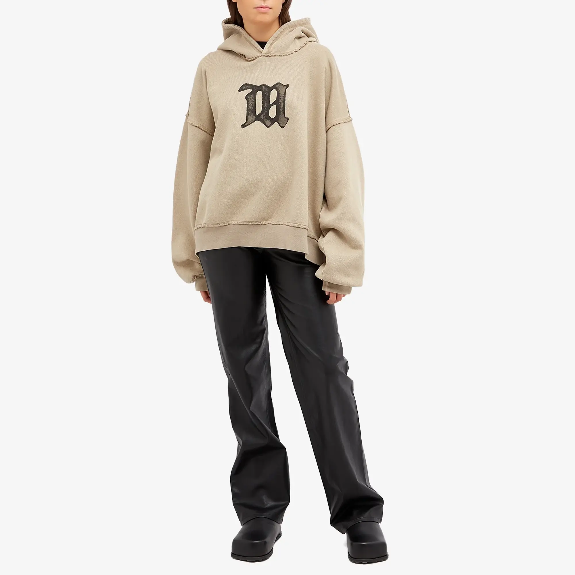 MISBHV Women's Signature Hoodie Washed Brown