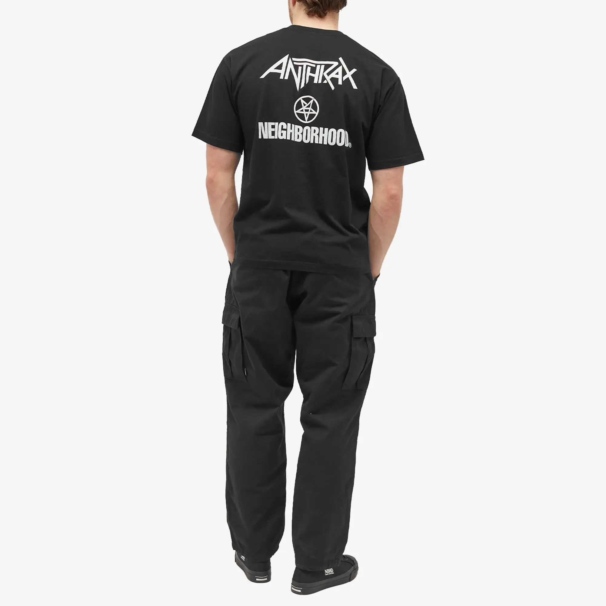 Neighborhood Men's Anthrax No Frills T-Shirt Black