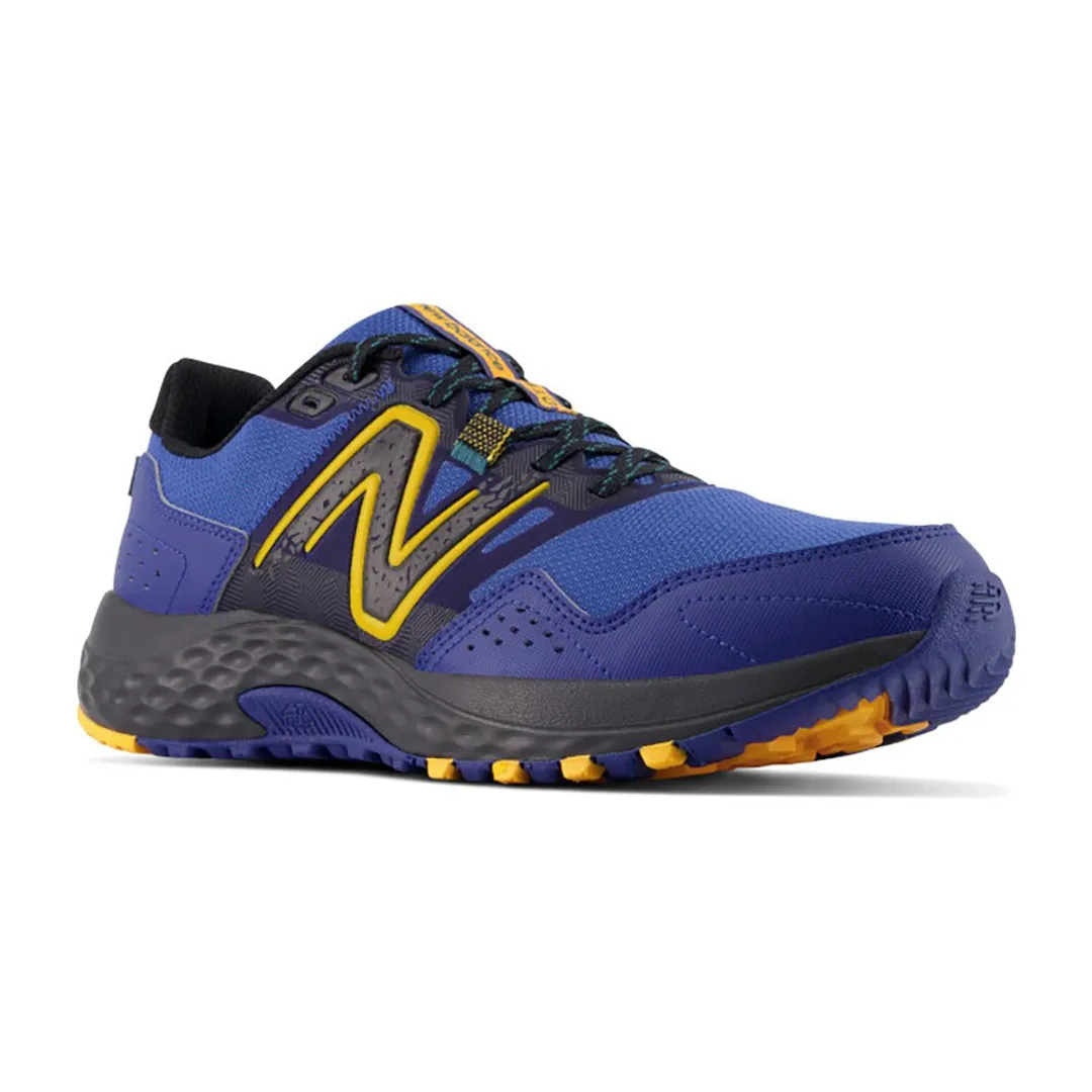 New Balance 410v7 Trail Running Shoes Navy Neon Yellow MT410LN7 Mens New Balance 410v7 Blue for Sale | Authenticity Guaranteed | eBay main image 3