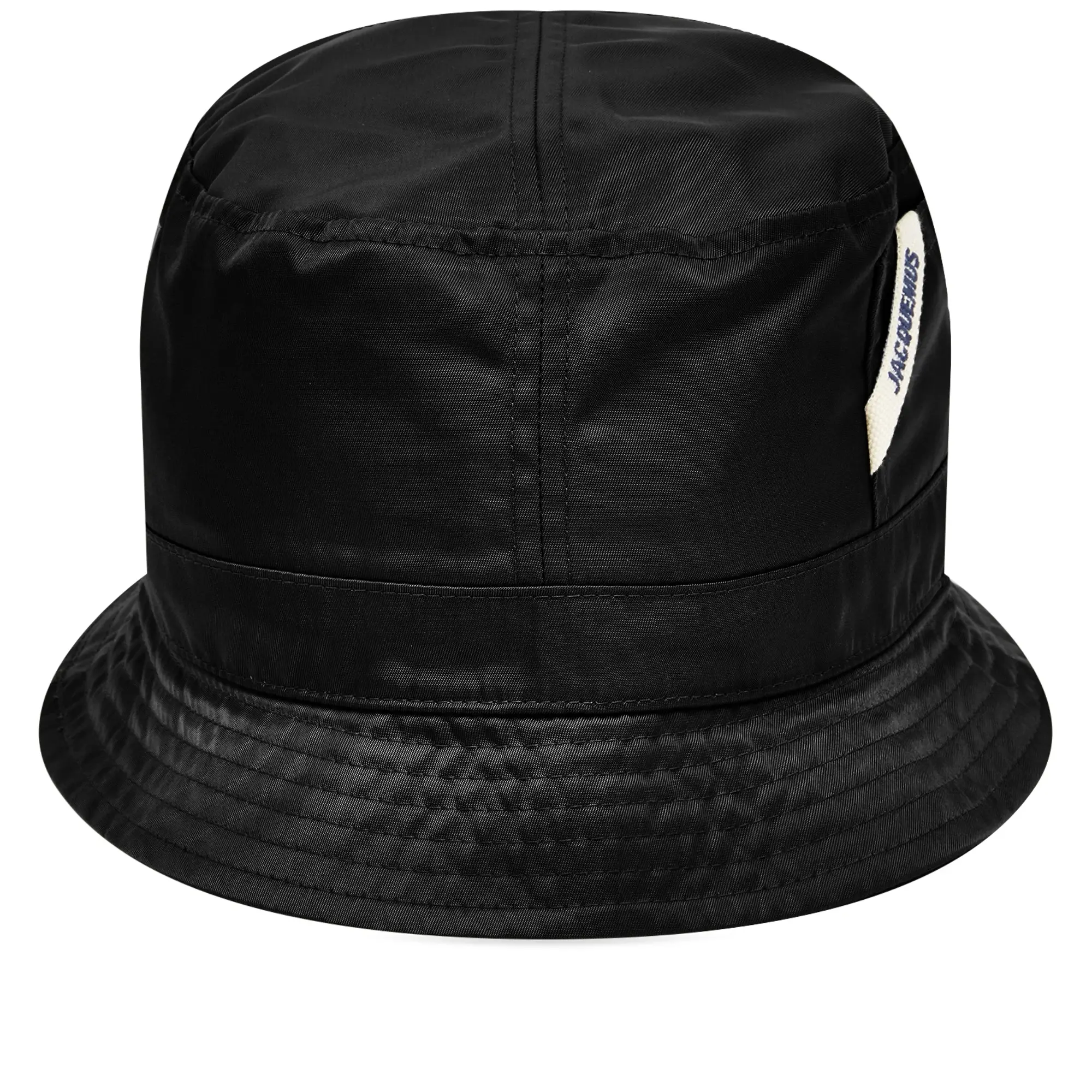 Jacquemus Men's Le Bob Ovalie Bucket Hat Black