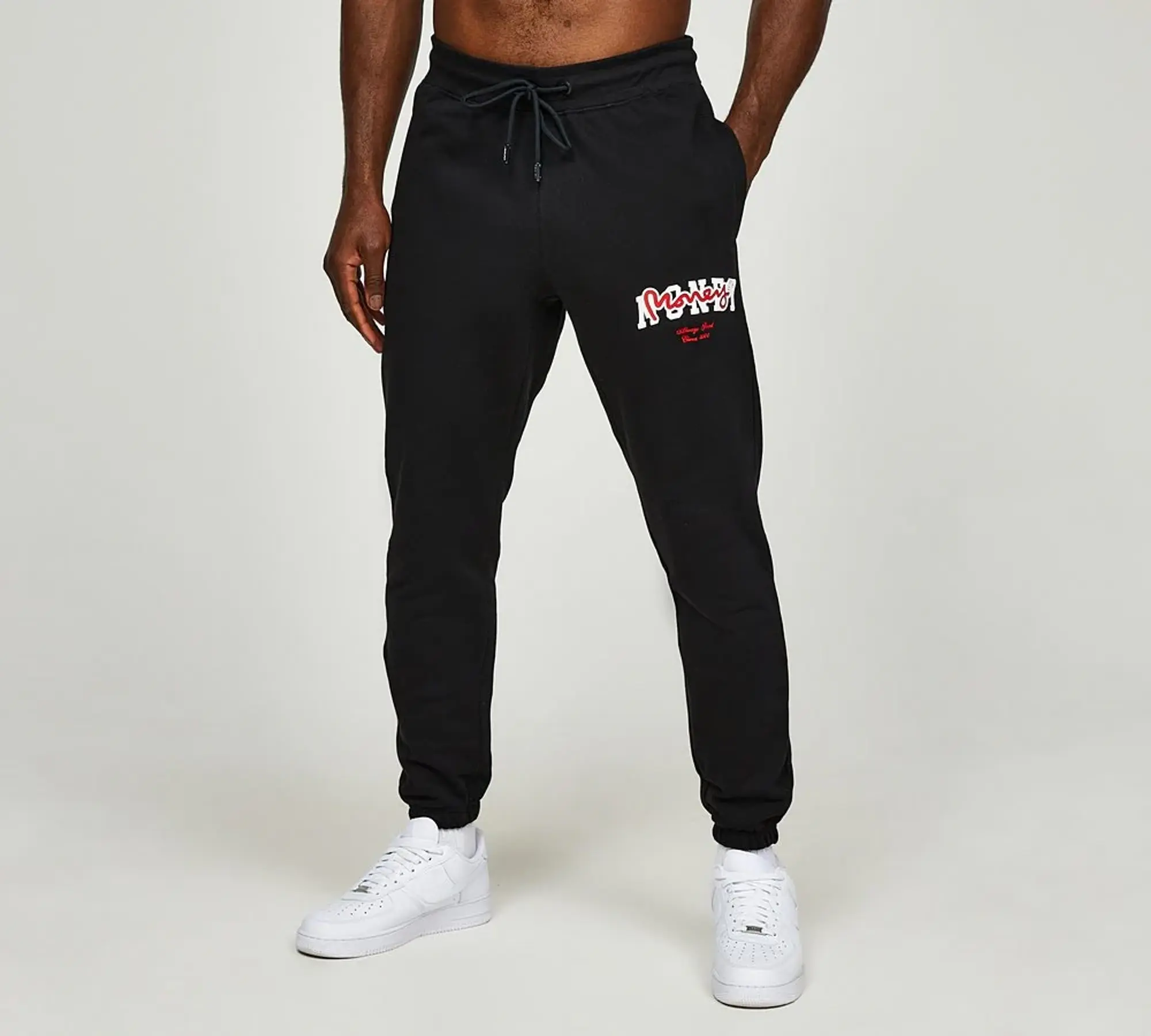 Money Clothing College Drop Jogger - Black - Size S - Black