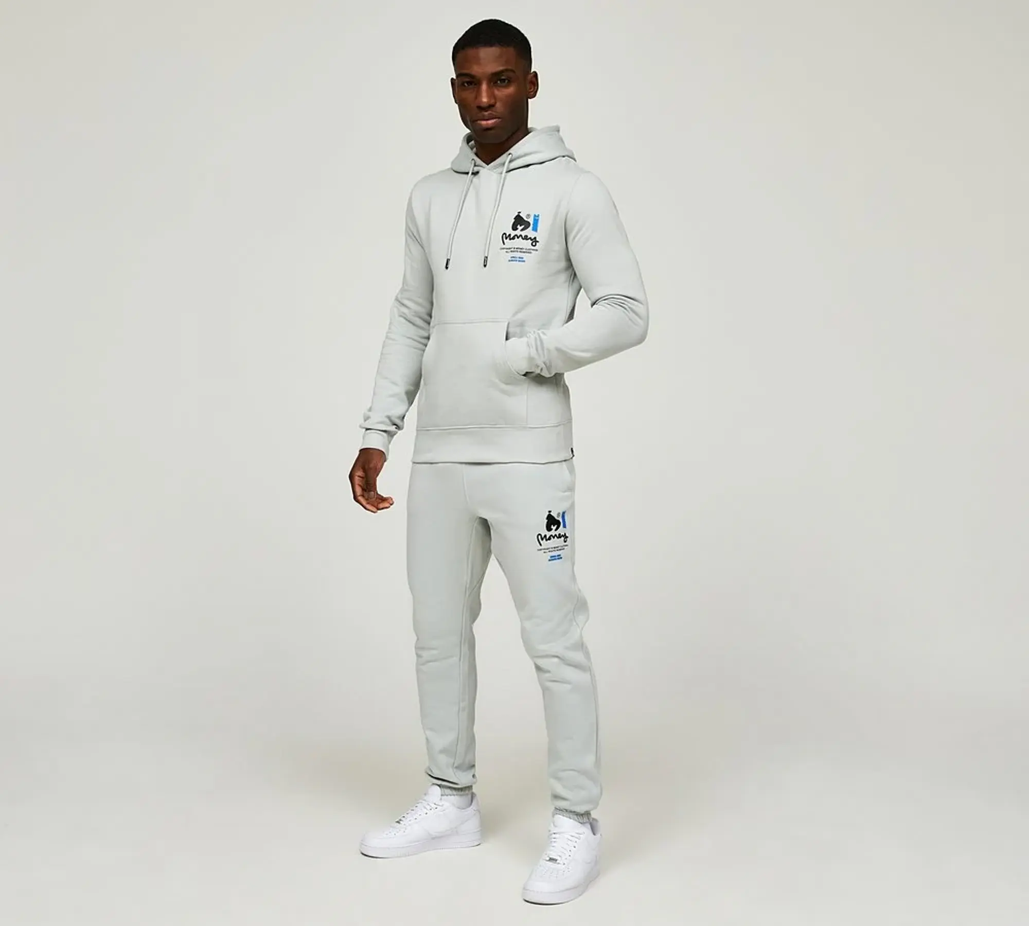 Money Clothing Circa Fleece Jogger - Grey - Size L - Grey