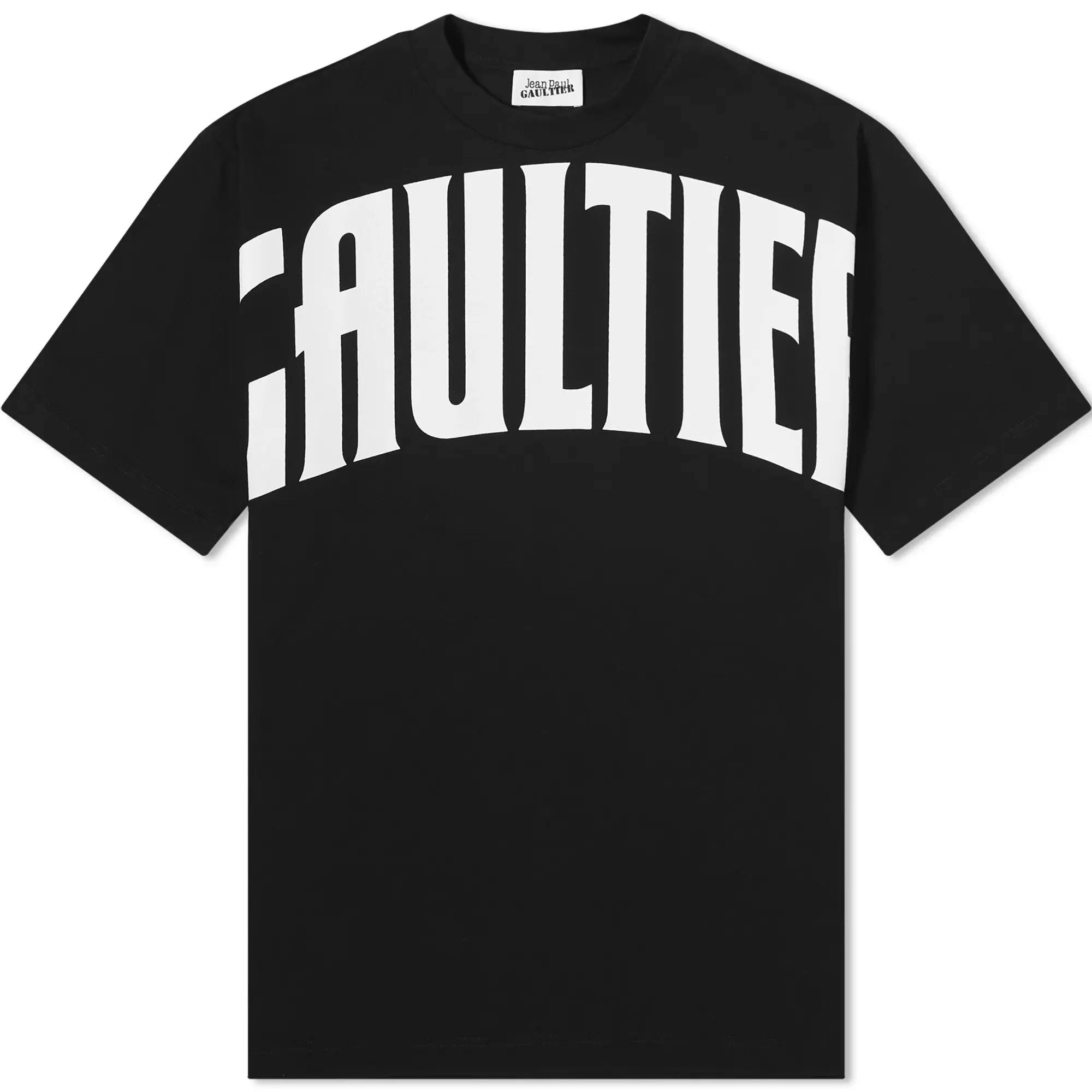 Jean Paul Gaultier Women's Logo Oversized T-Shirt Black/White