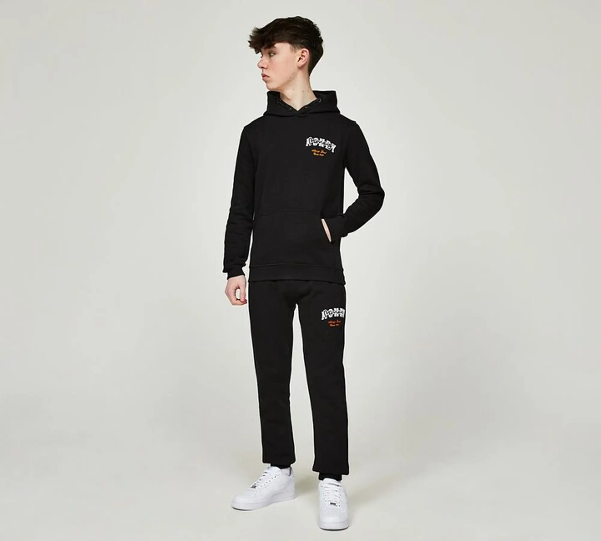 Money Clothing Junior Circa 2.0 Overhead Hoodie - Black - Size 10-11Y - Black