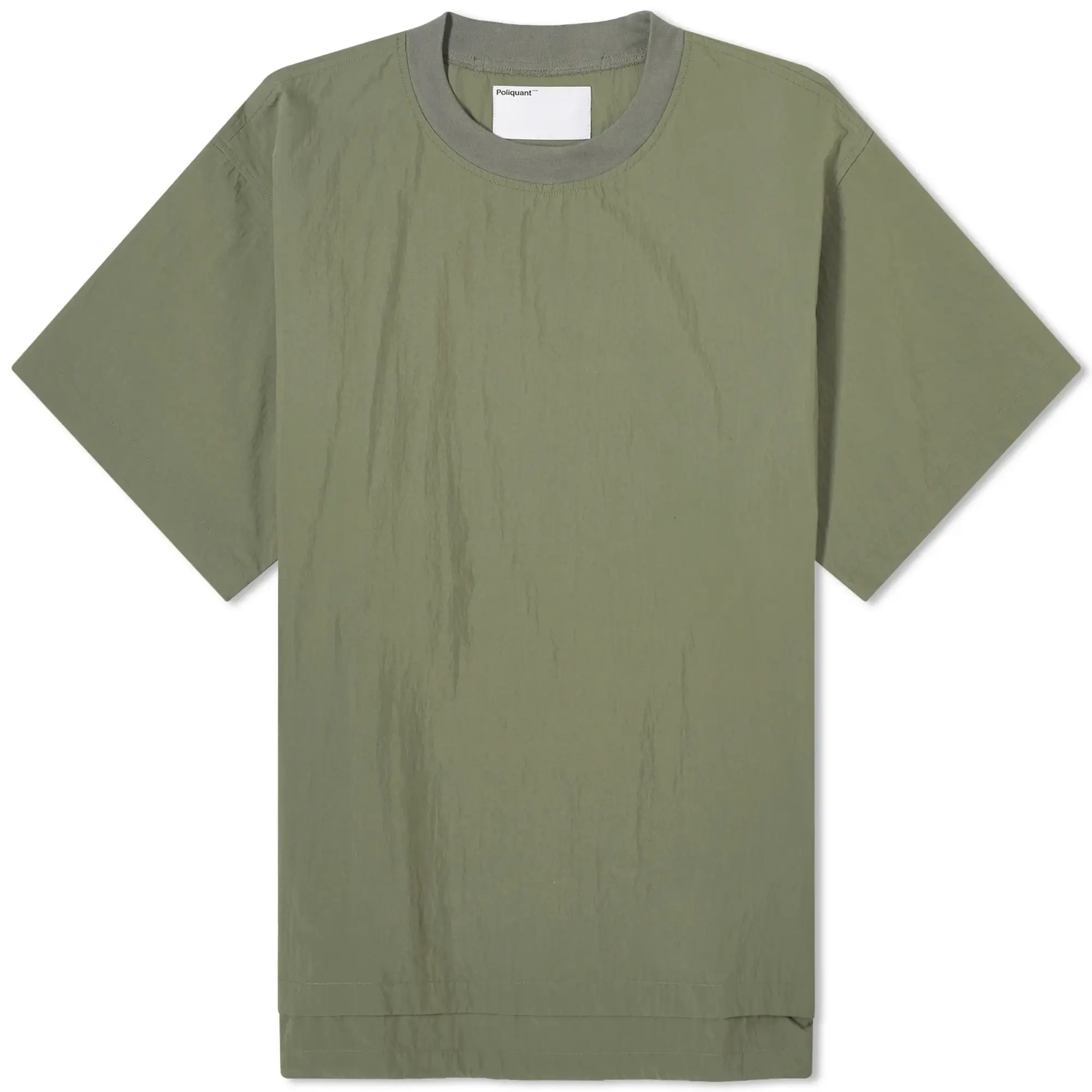 Quick Poliquant Men's Deformed Ventilation Pullover Medium Olive