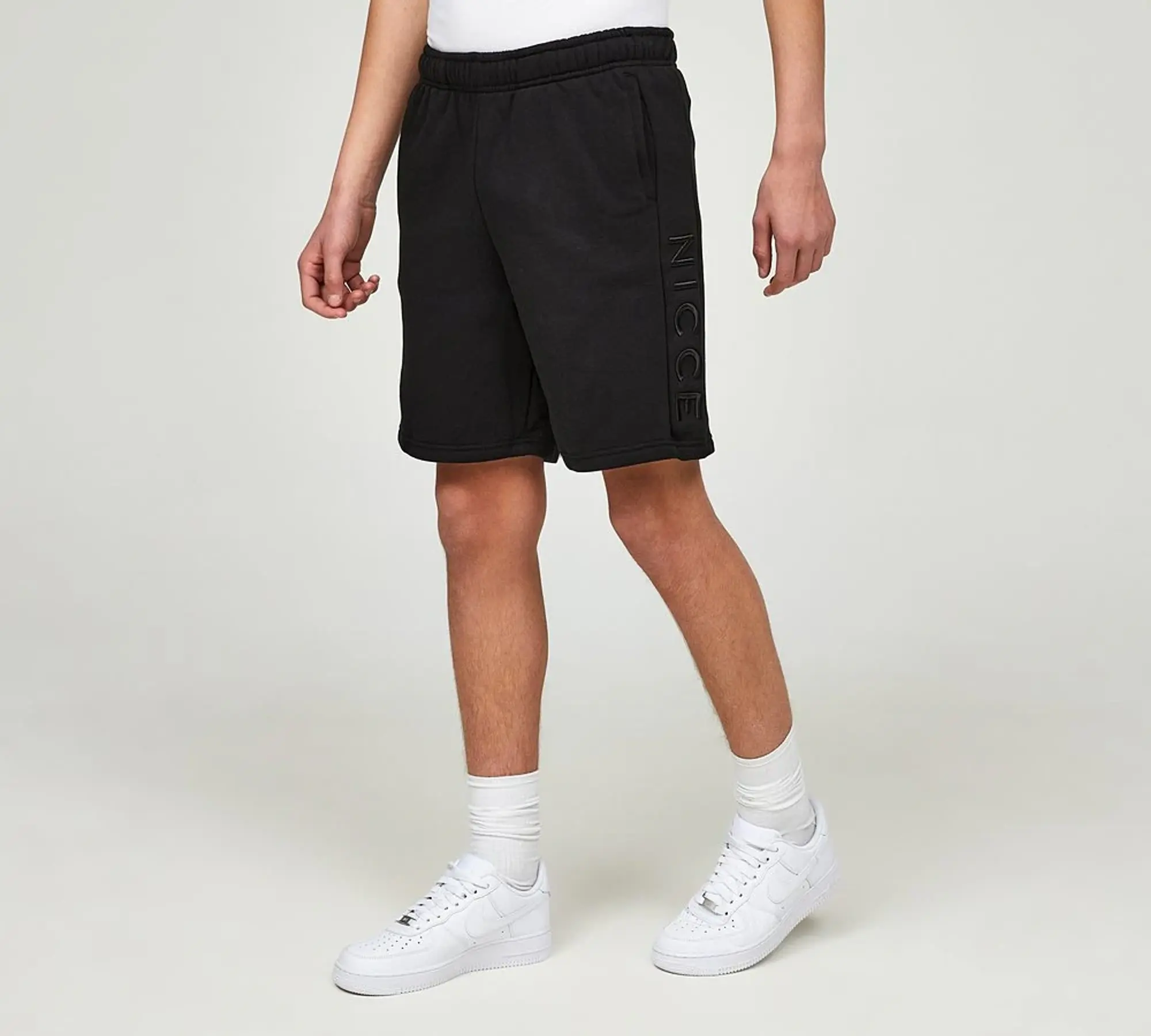 Nicce Junior Mercury Short - Black - Size XL/B - Black