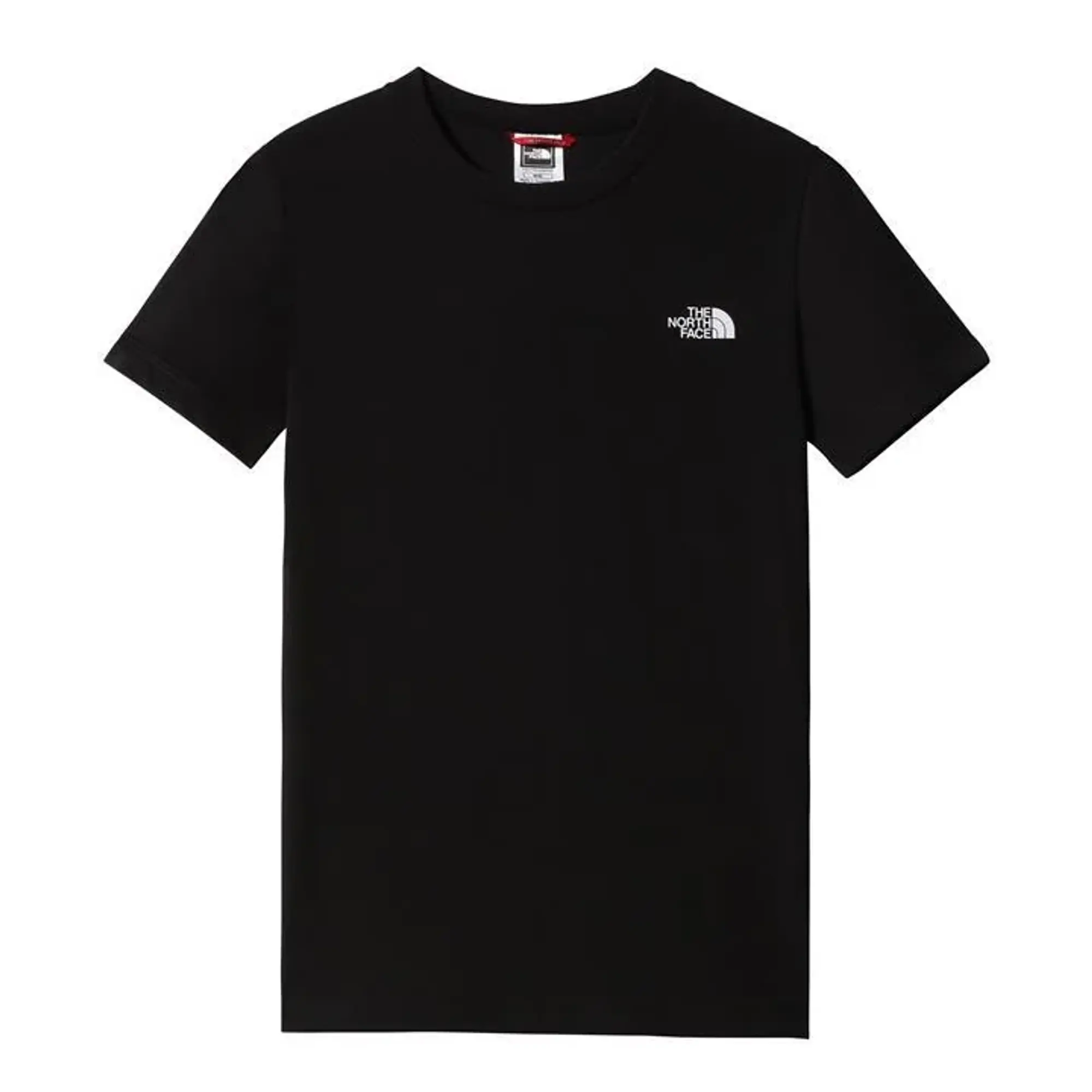 The North Face Junior Teen Short Sleeved Simple Dome T-Shirt - Black - Size M/B - Black