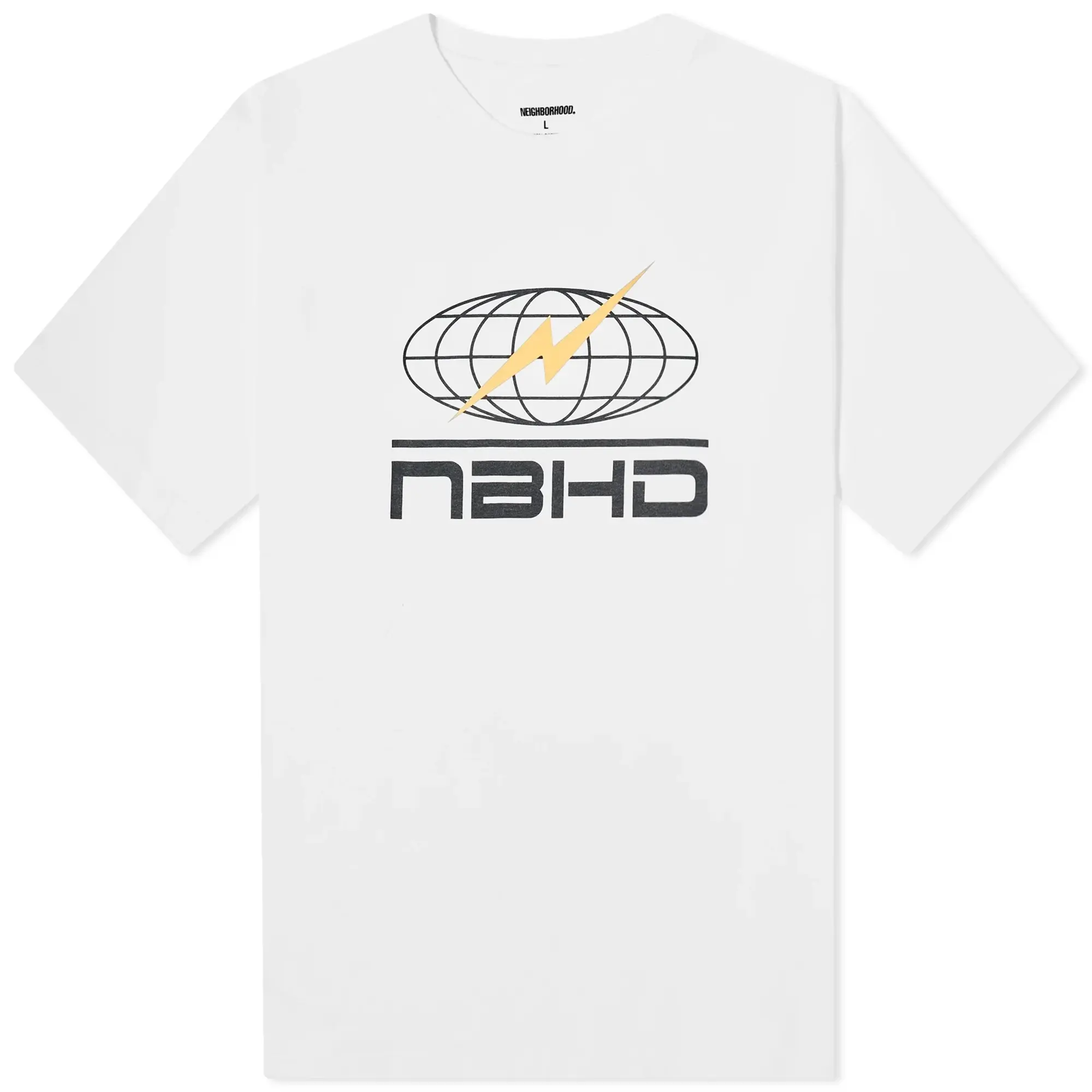 Neighborhood Men's 10 Printed T-Shirt White