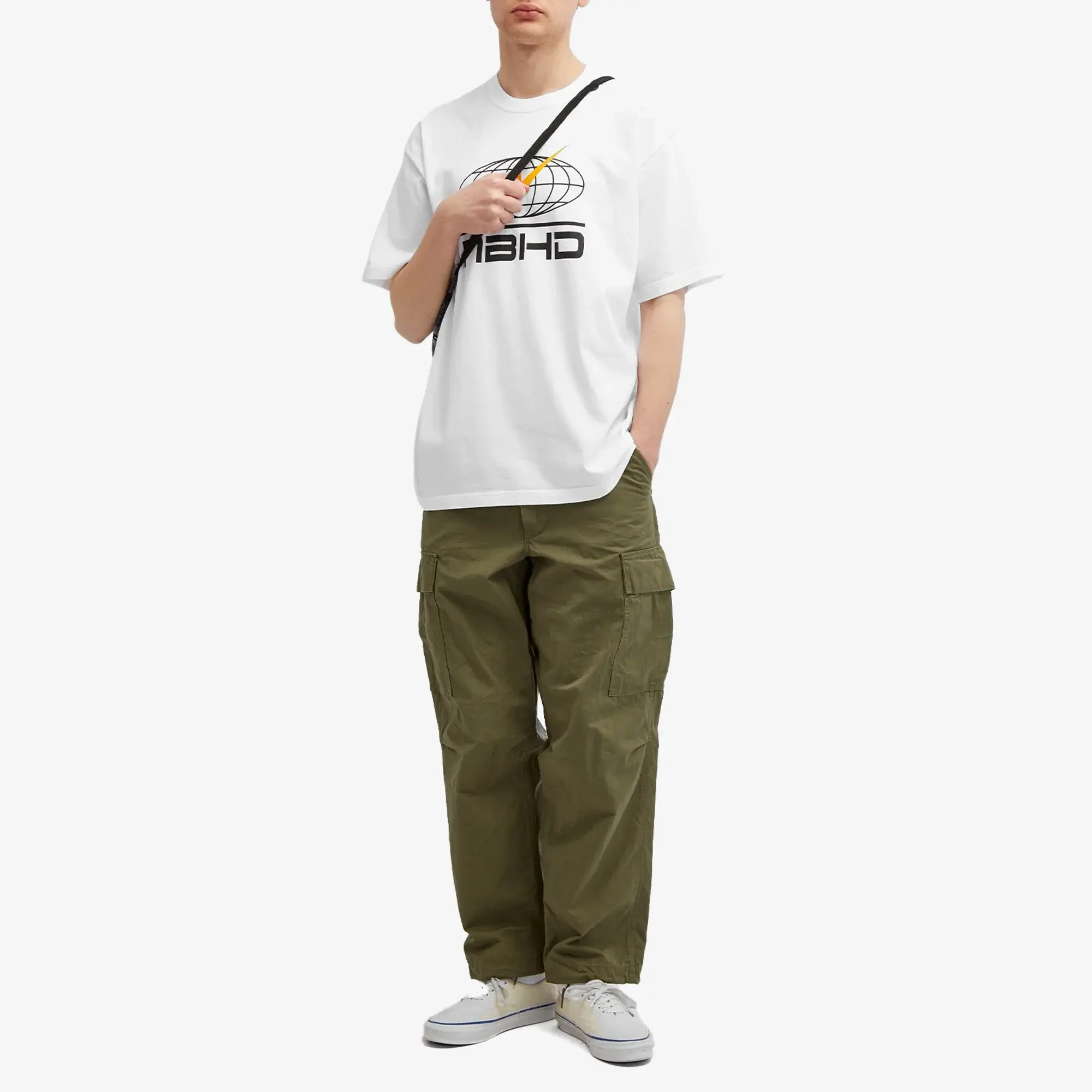 Neighborhood Men's 10 Printed T-Shirt White