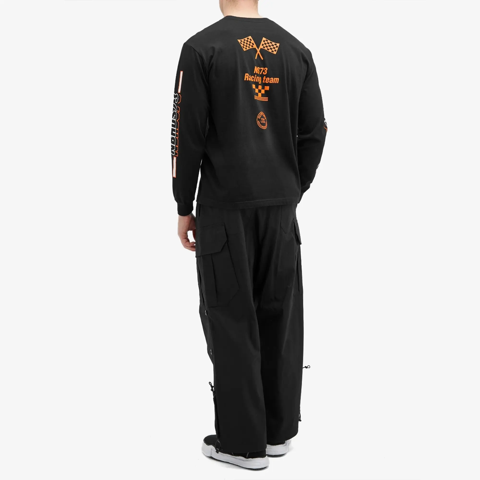 Neighborhood Men's x Super73 Long Sleeve T-Shirt Black