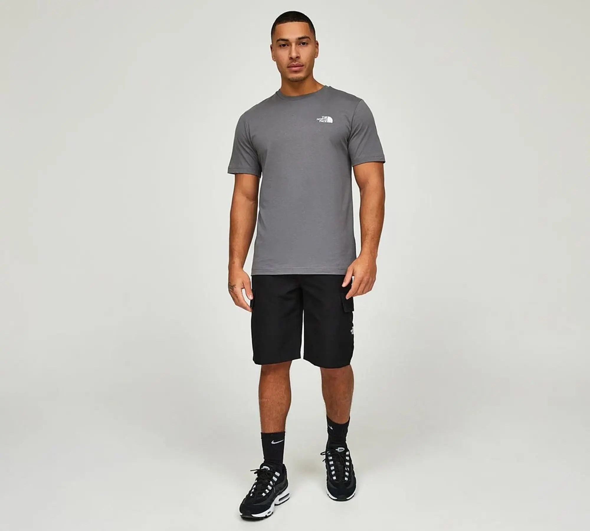 The North Face Half Dome Photo T-Shirt - Grey - Size XS - Grey