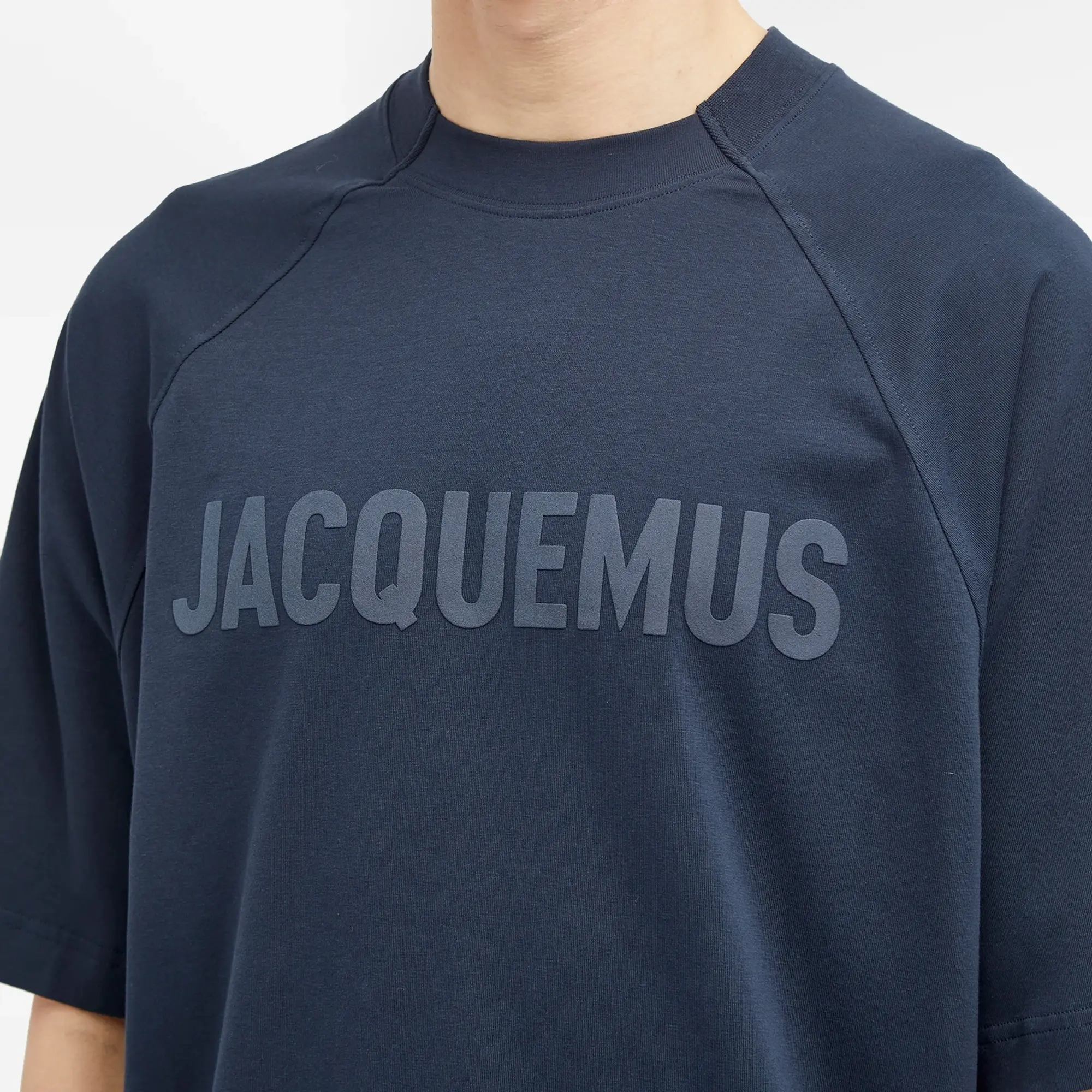 Jacquemus Men's Typo T-Shirt Dark Navy