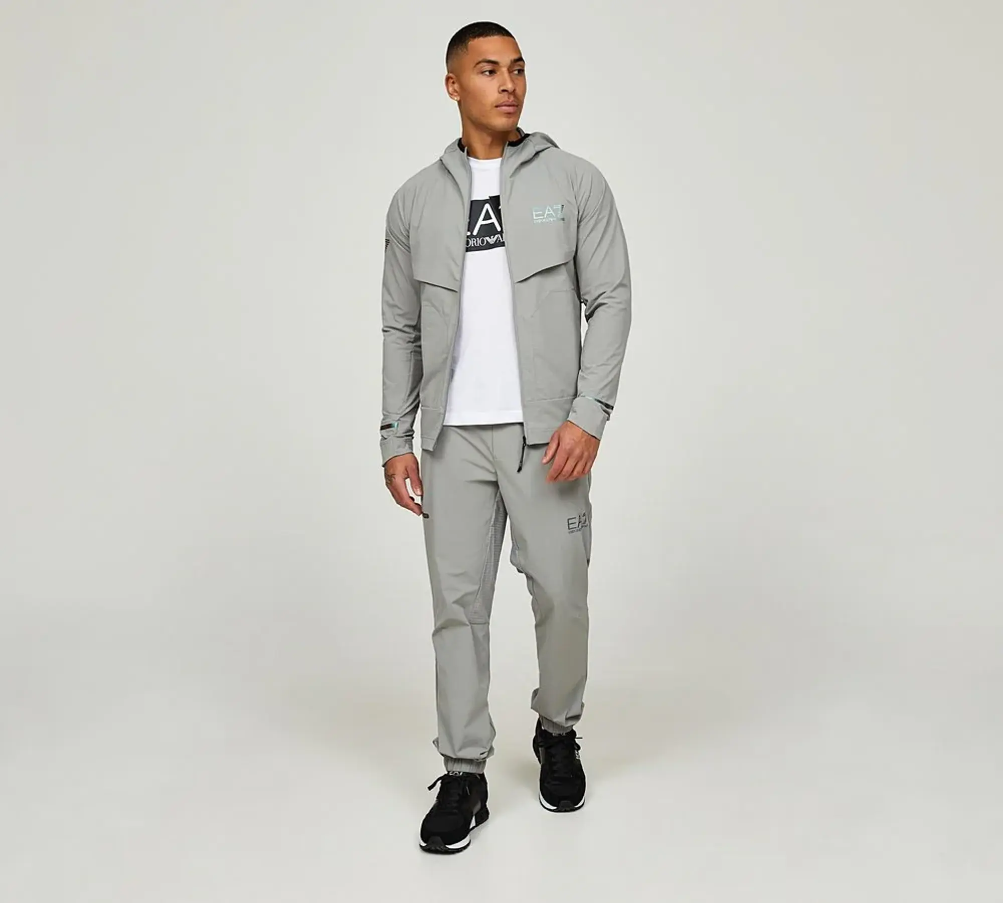 EA7 Ventus7  Pant - Grey - Size S - Grey